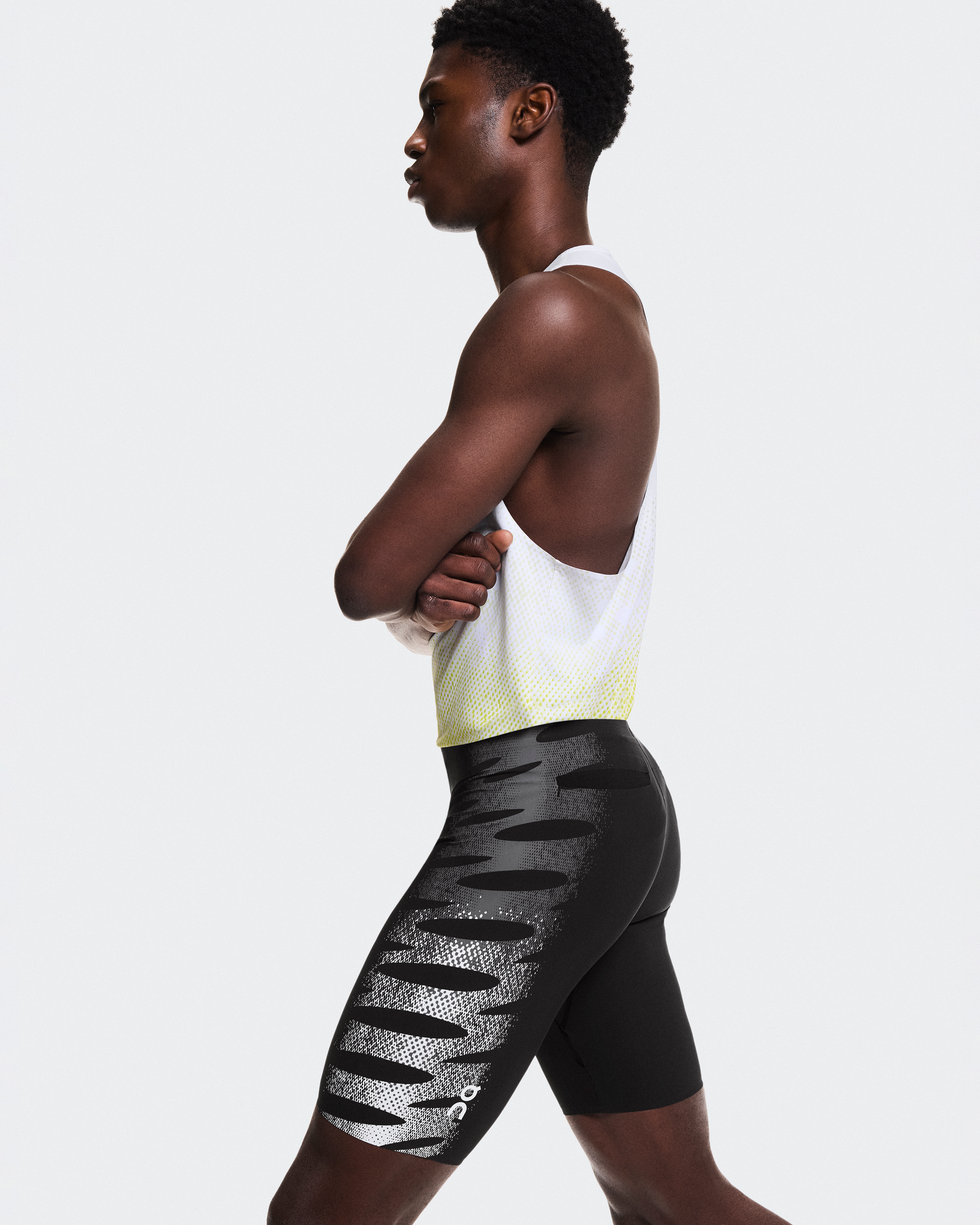 Zero Half TightsMen / Iron | White / S