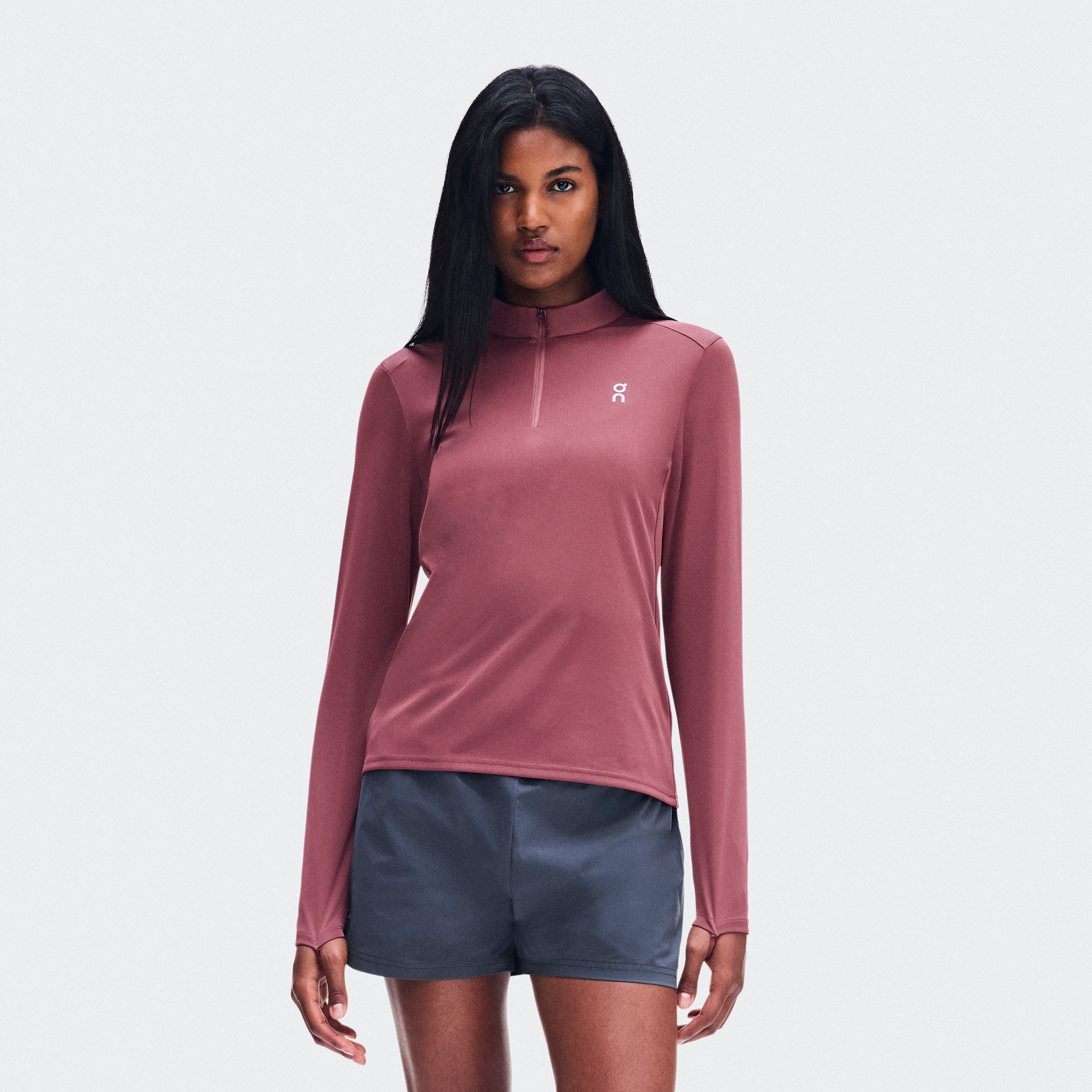 On Core 1/4 Zip Barberry Women – Daily running, cool weather running Jackets