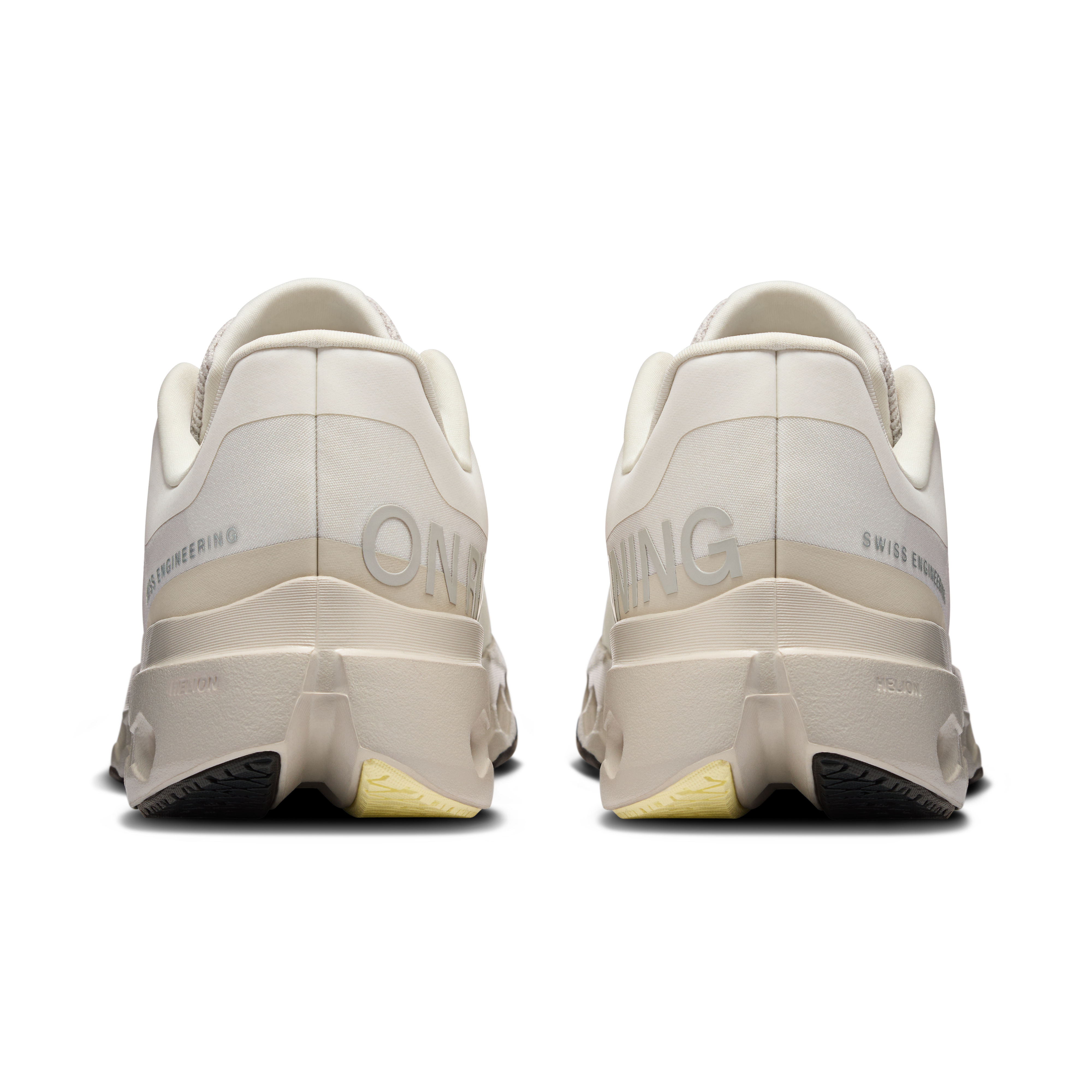 On Cloudsurfer Next Ivory & Silver Herren Strassenlauf Schuhe