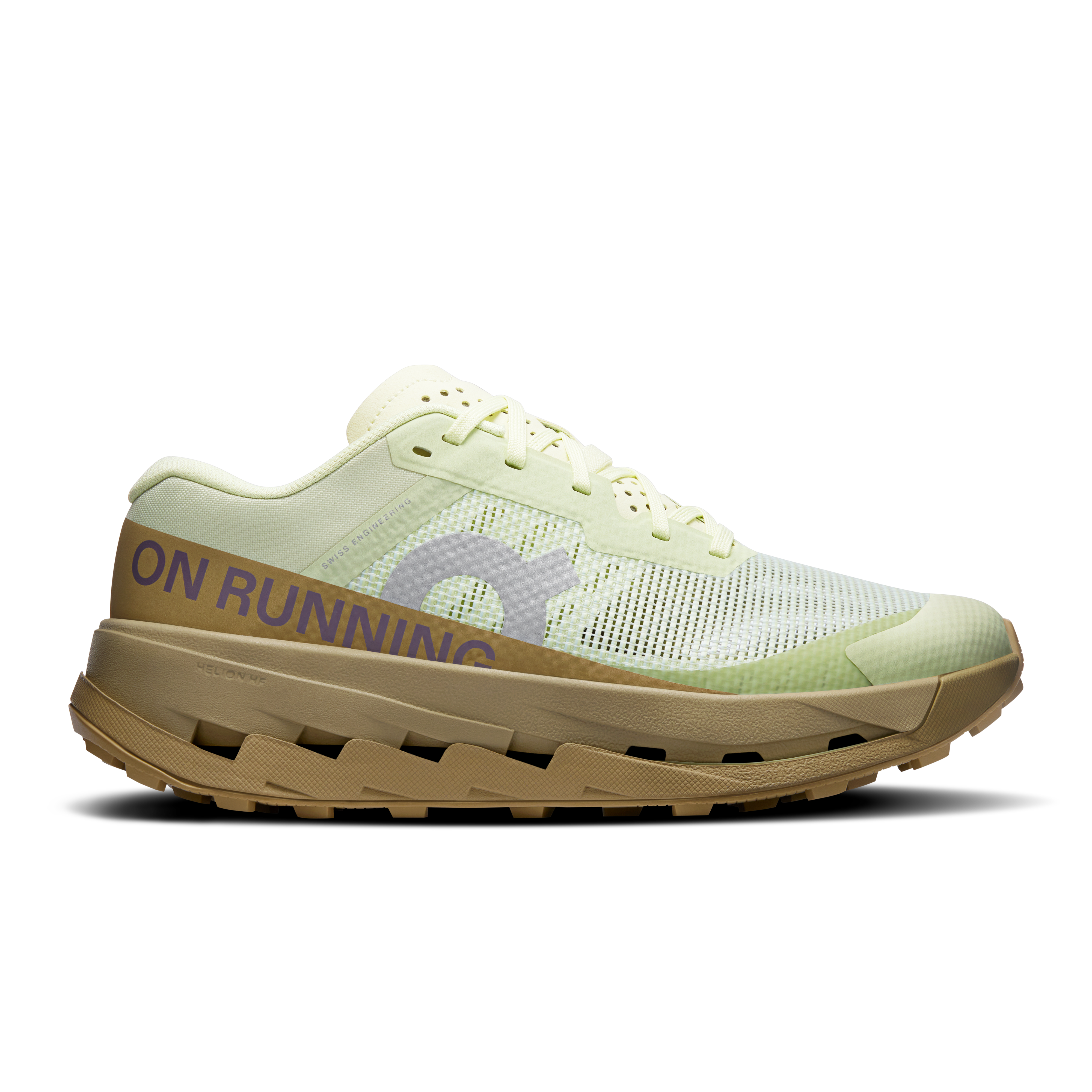 On Cloudultra 3 Linen & Safari Damen Trailrunning Schuhe