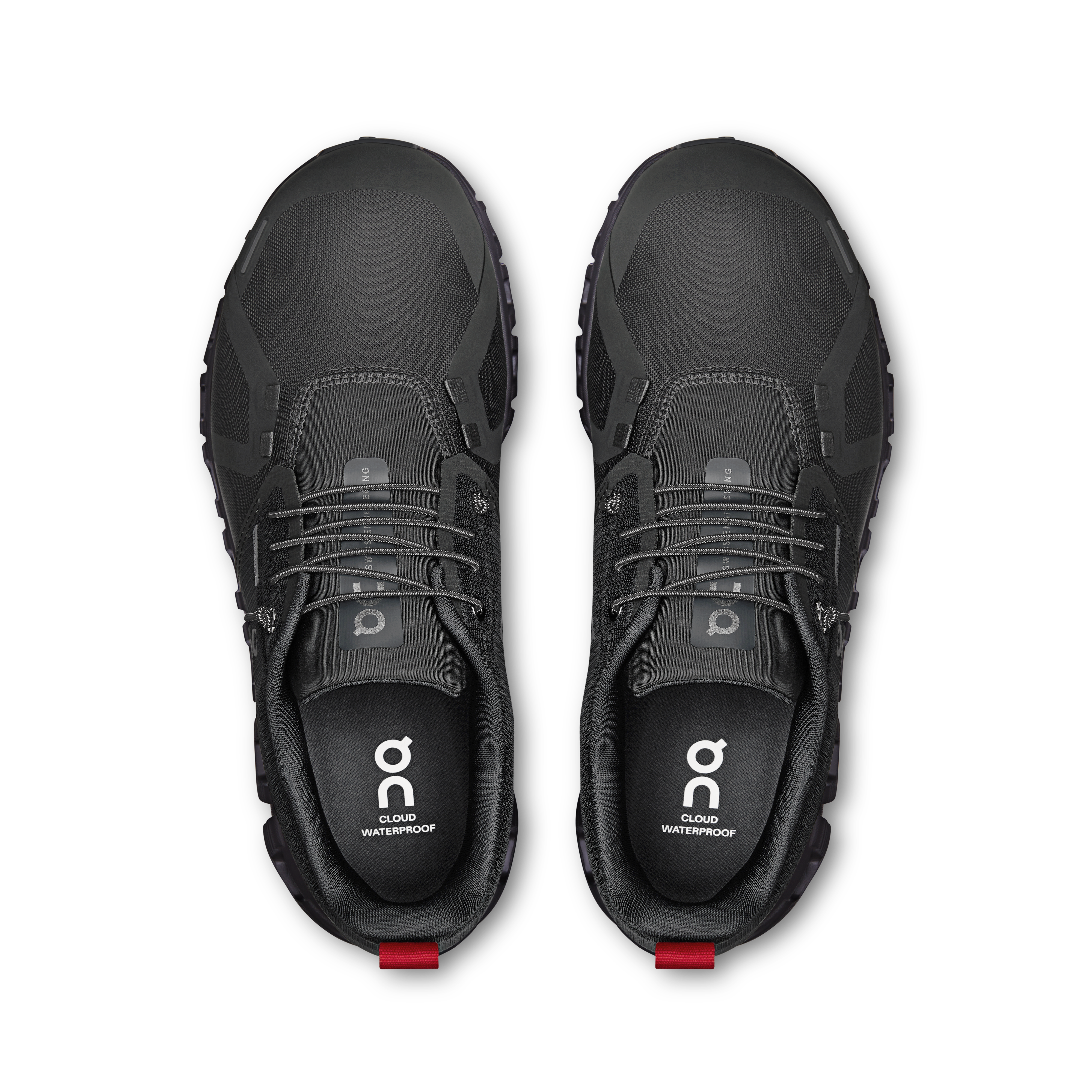 On Cloud 6 Waterproof Black & Eclipse Men Active life Shoes