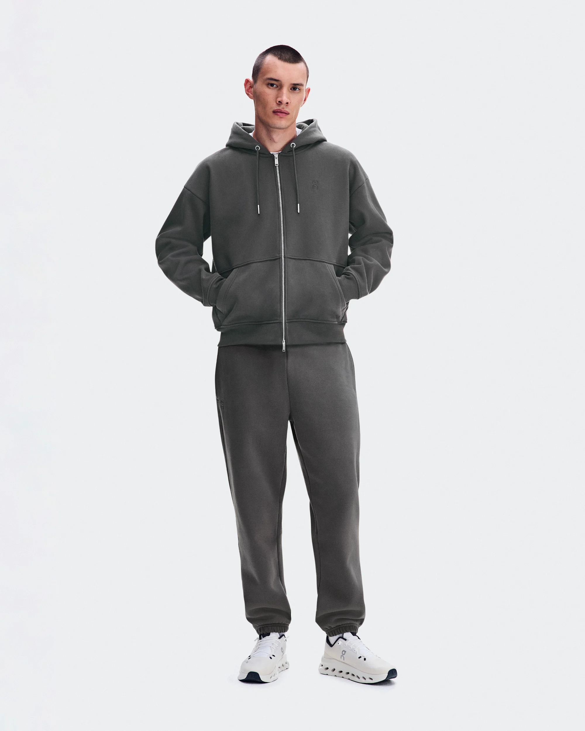 Men's Club Collective Full Zip Hoodie Ember