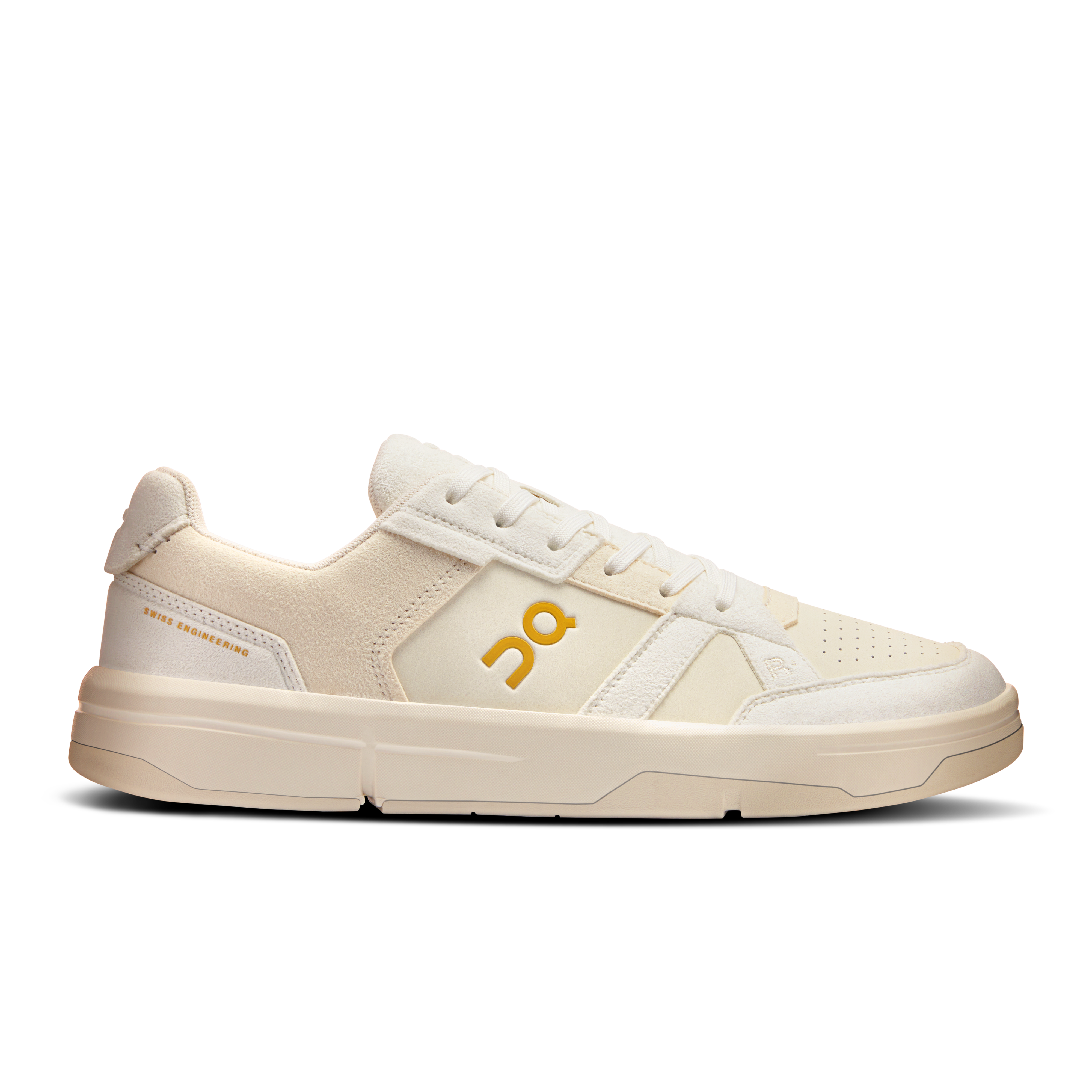 On THE ROGER Clubhouse Ace Beige Men Men – All-day, tennis-inspired, hidden CloudTec® Shoes