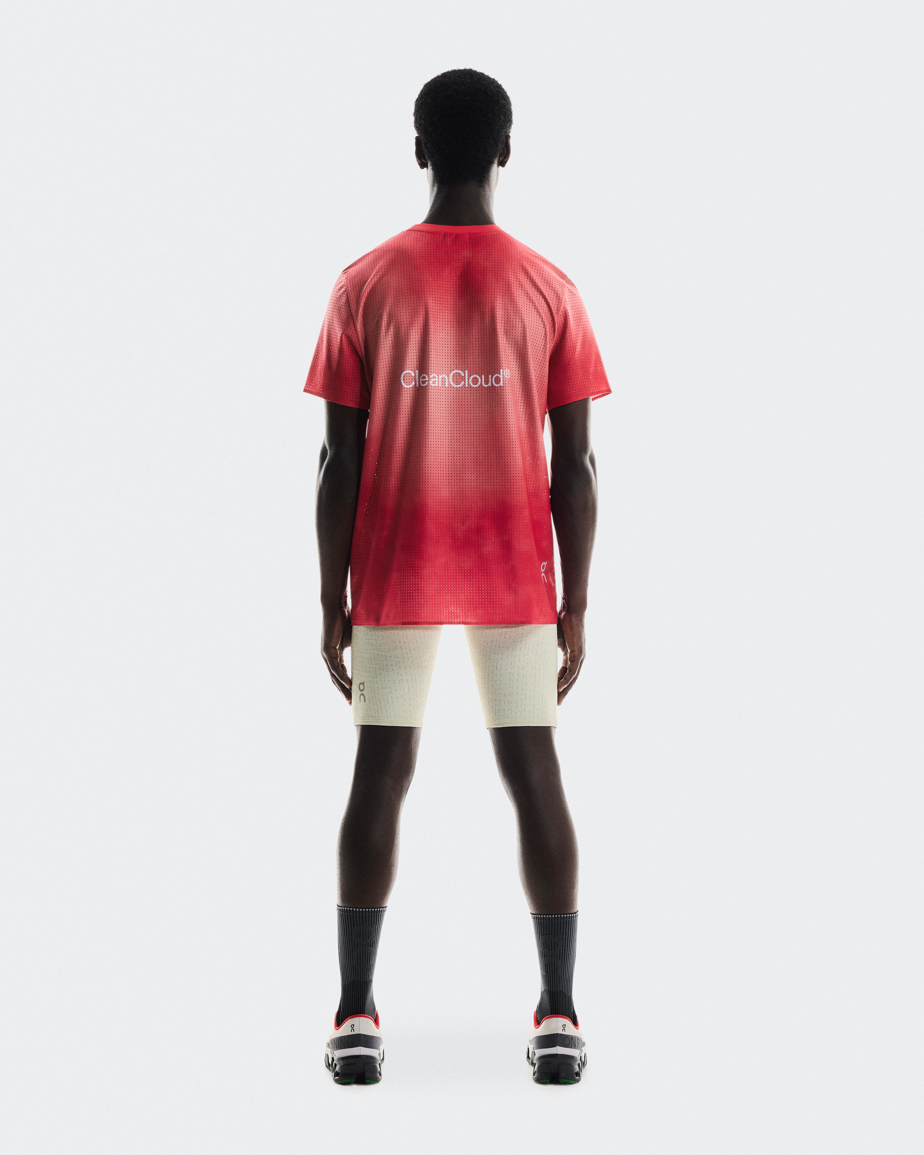 Pace Mesh-Tالرجال / Red / L
