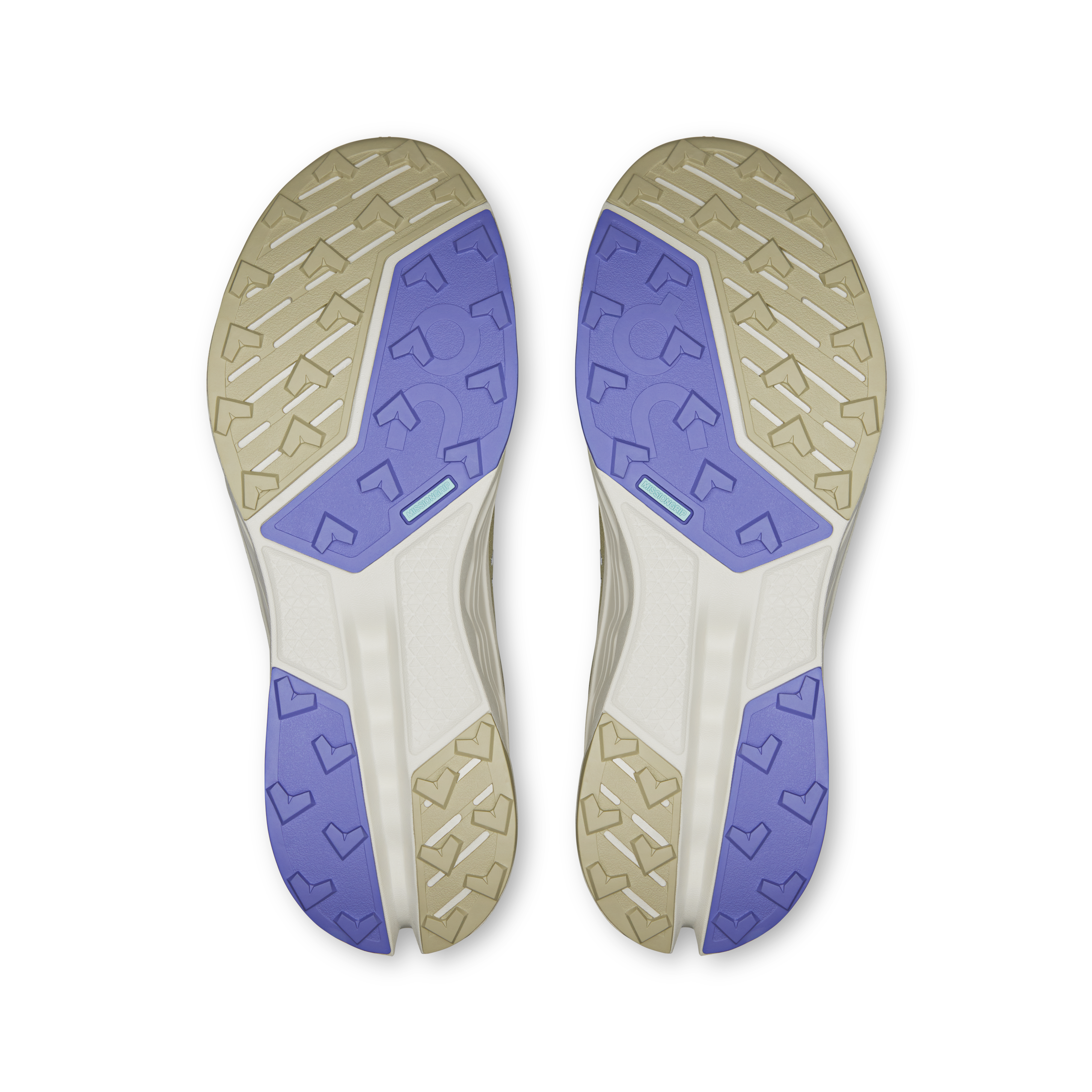 On Cloudsurfer Trail 2 Waterproof Ghost & Chalk Men Trail running Shoes