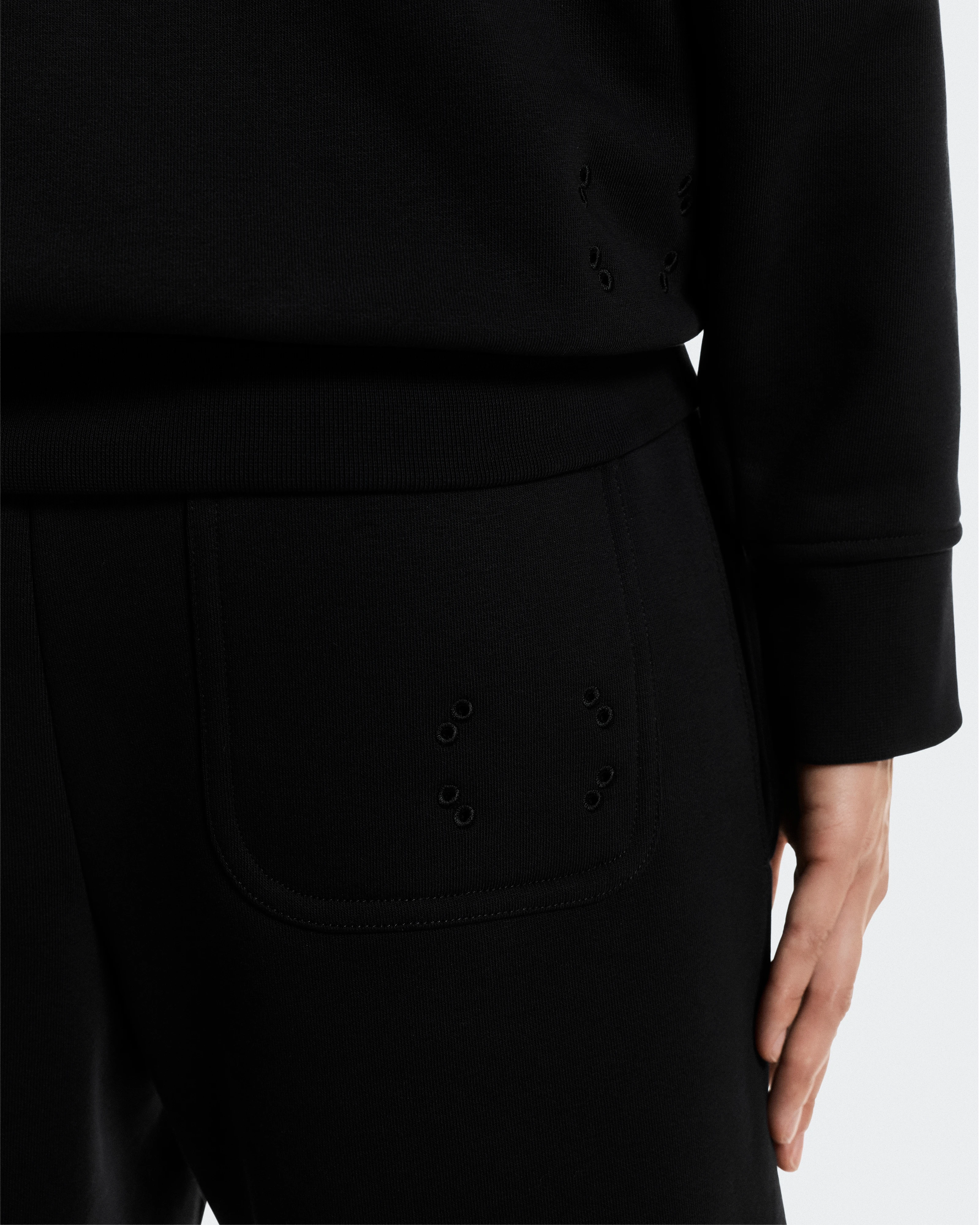 On Club Collective 1/4 Zip Black Women Jackets