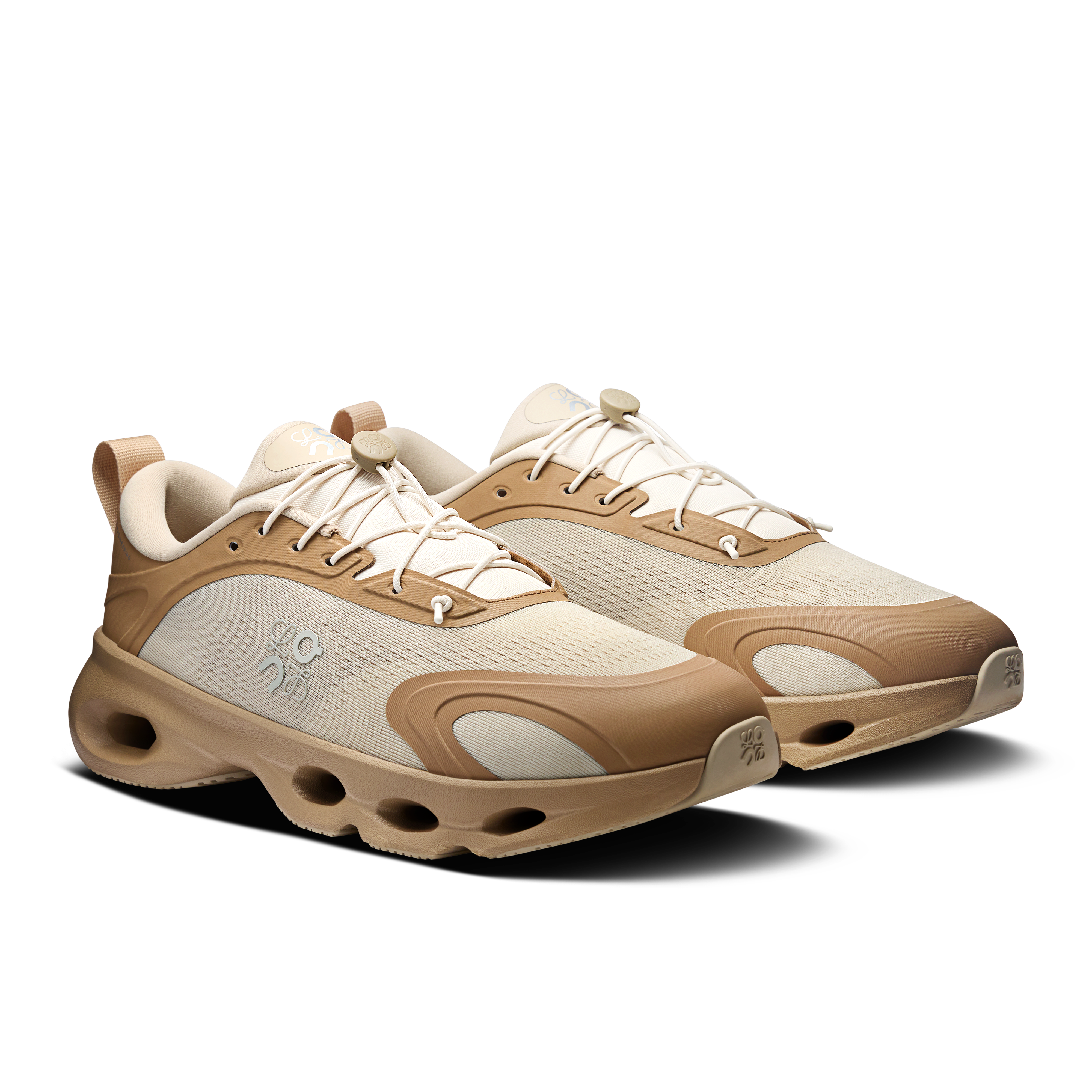 On Cloudsolo LOEWE Dark Sand & Cream Men Shoes