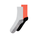 Trail Sock High 2P in Heather/Reef