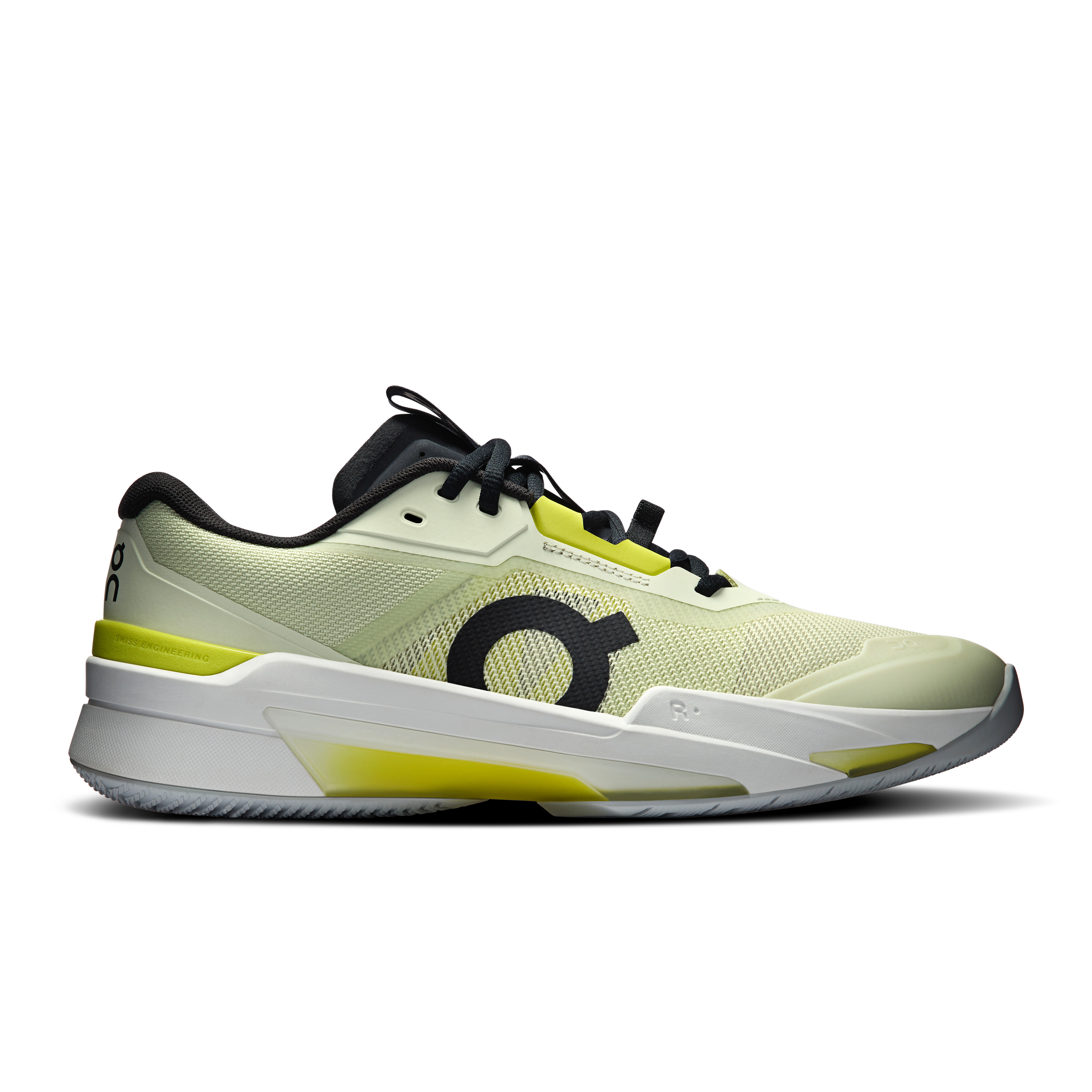 On THE ROGER Pro Fire Beige Yellow Men Men – Performance tennis, hard courts, competition Shoes