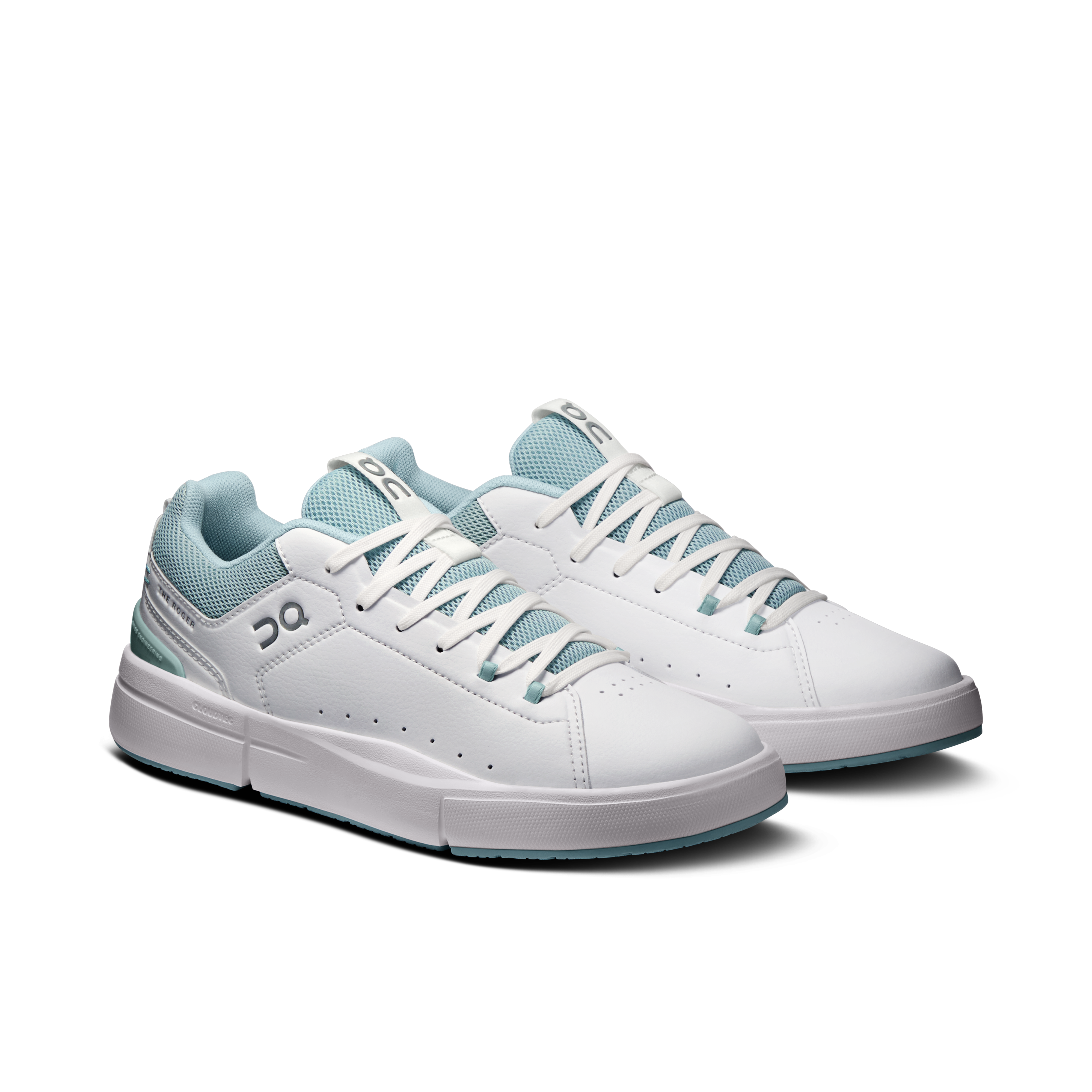 On THE ROGER Youth White & Brook Youth Tennis Shoes