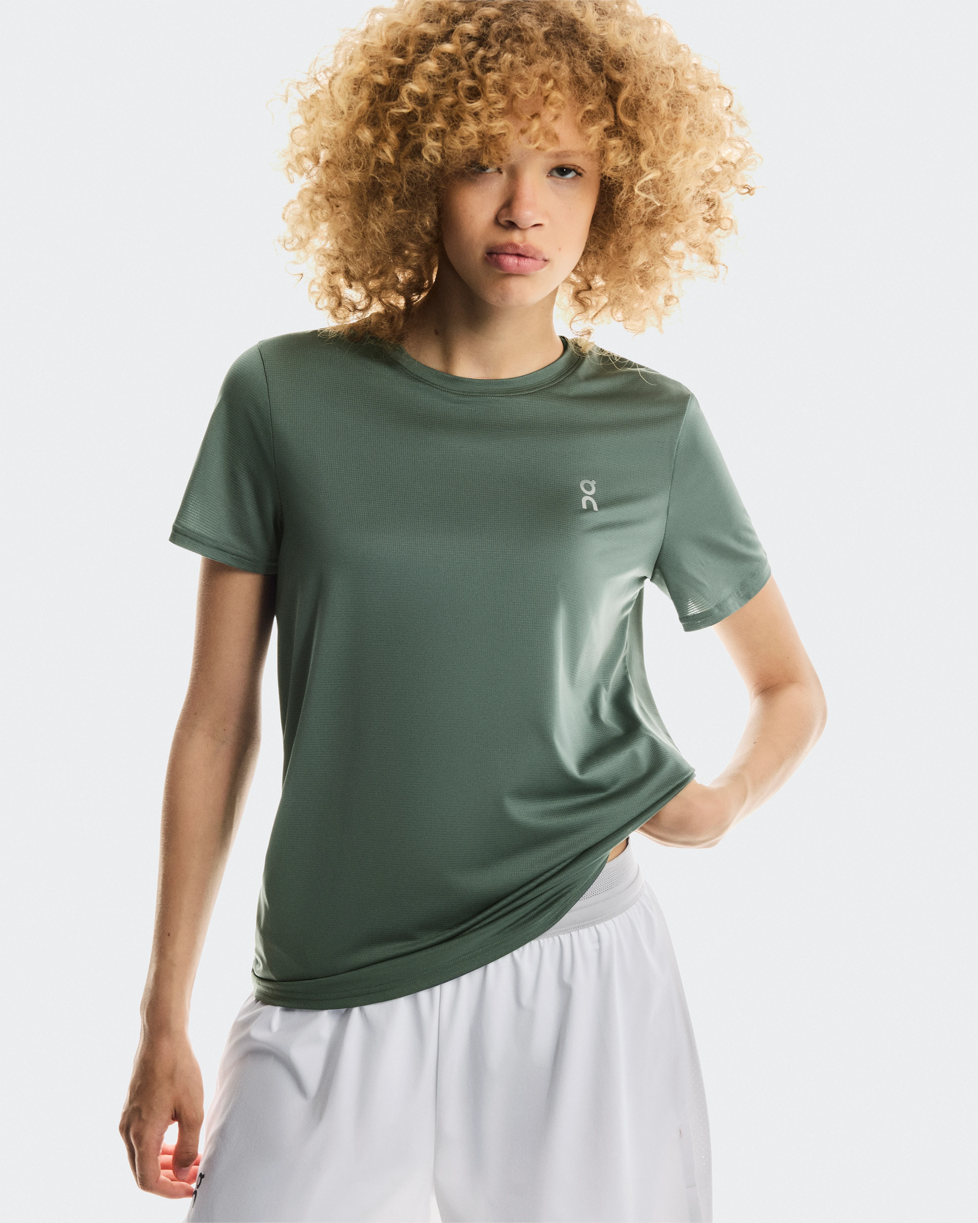 On Core-T Olive Women Tops and t-shirts