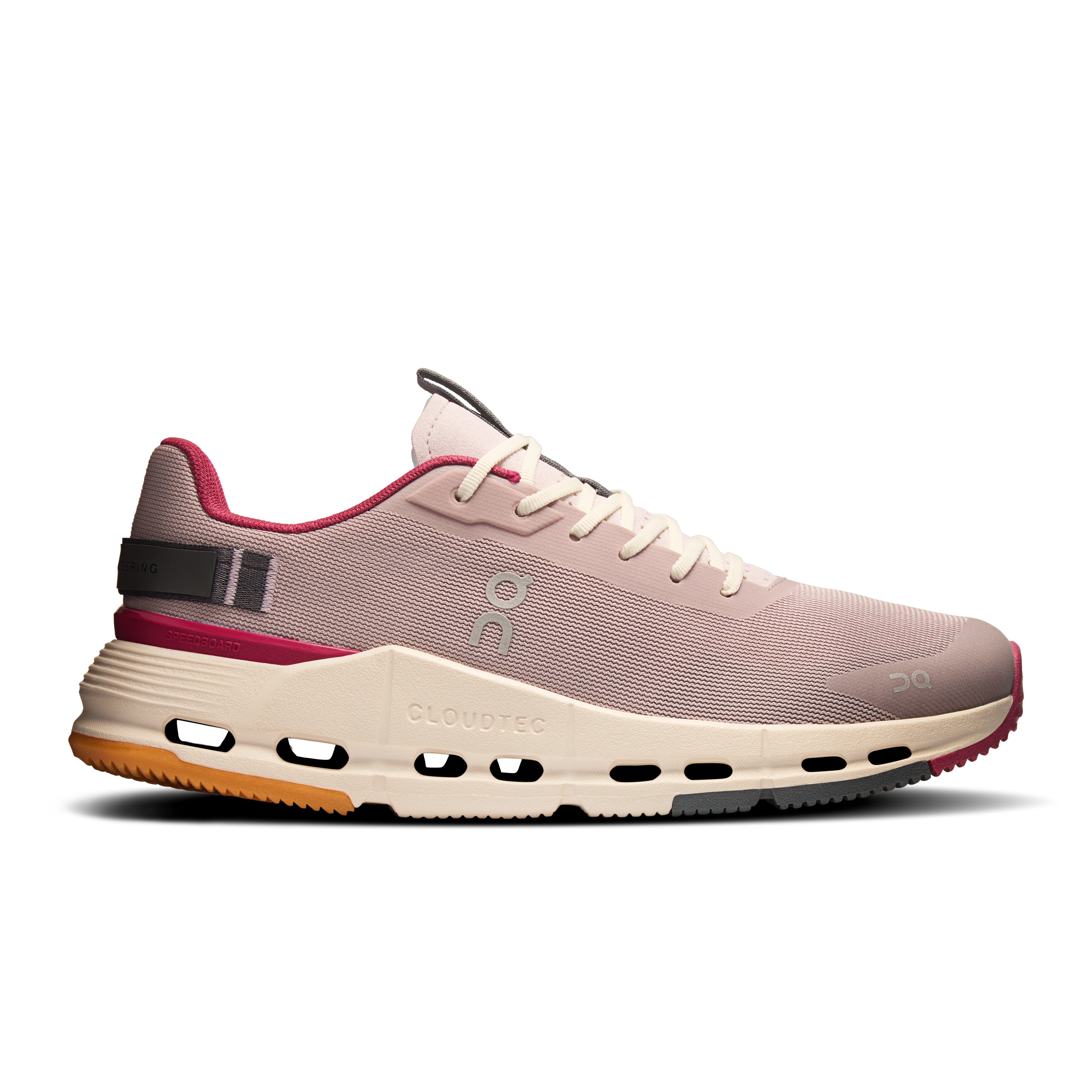 On Cloudnova Form 2 Grey Purple Women Women – Everyday wear, city exploration, lifestyle Shoes