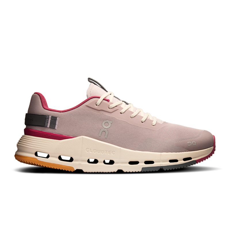 On Women's Cloudnova Form 2 Lifestyle Shoe in Fade/Orchid, Size: 43, Recycled Polyester