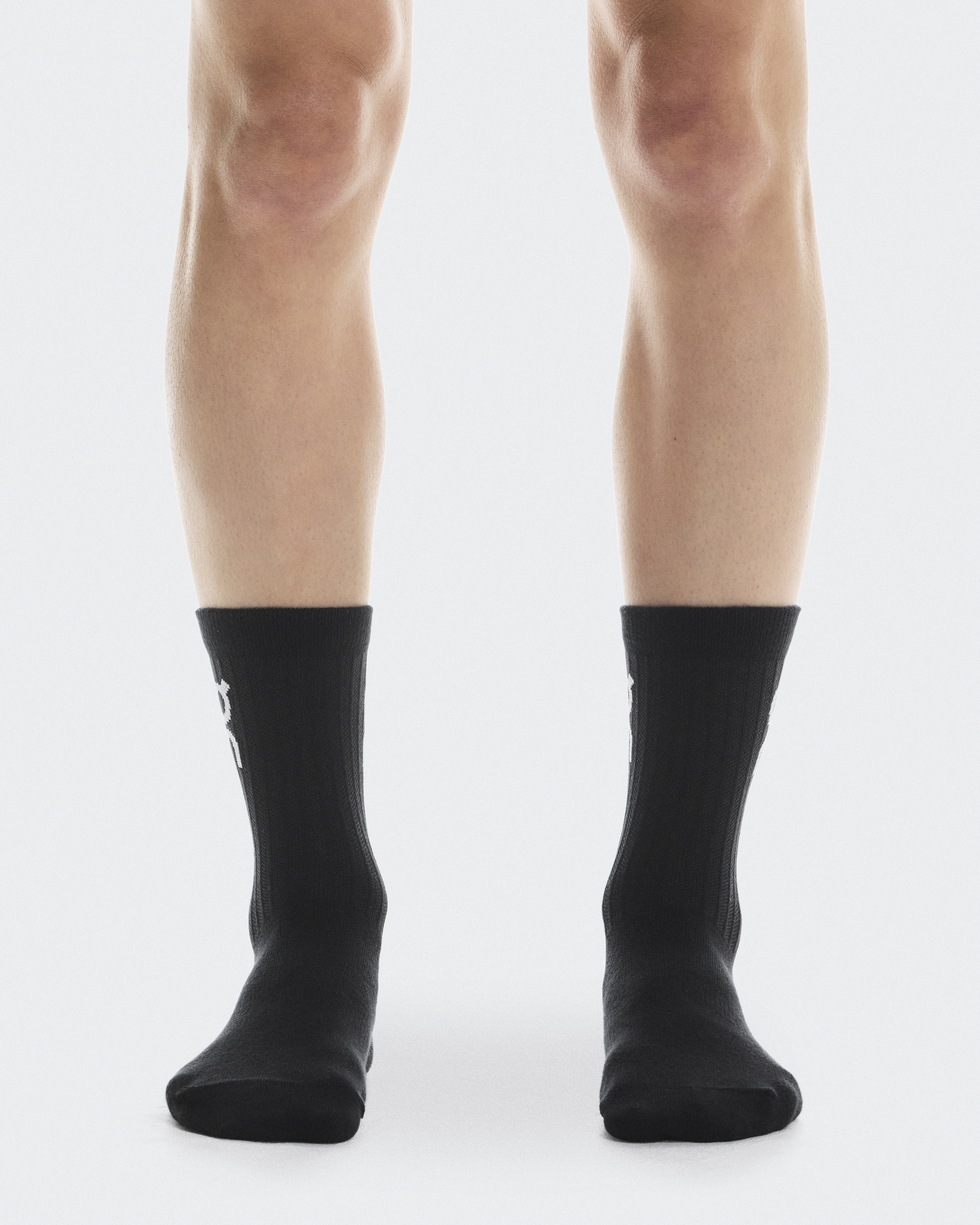 Logo Sock High 3P | Black | On Japan