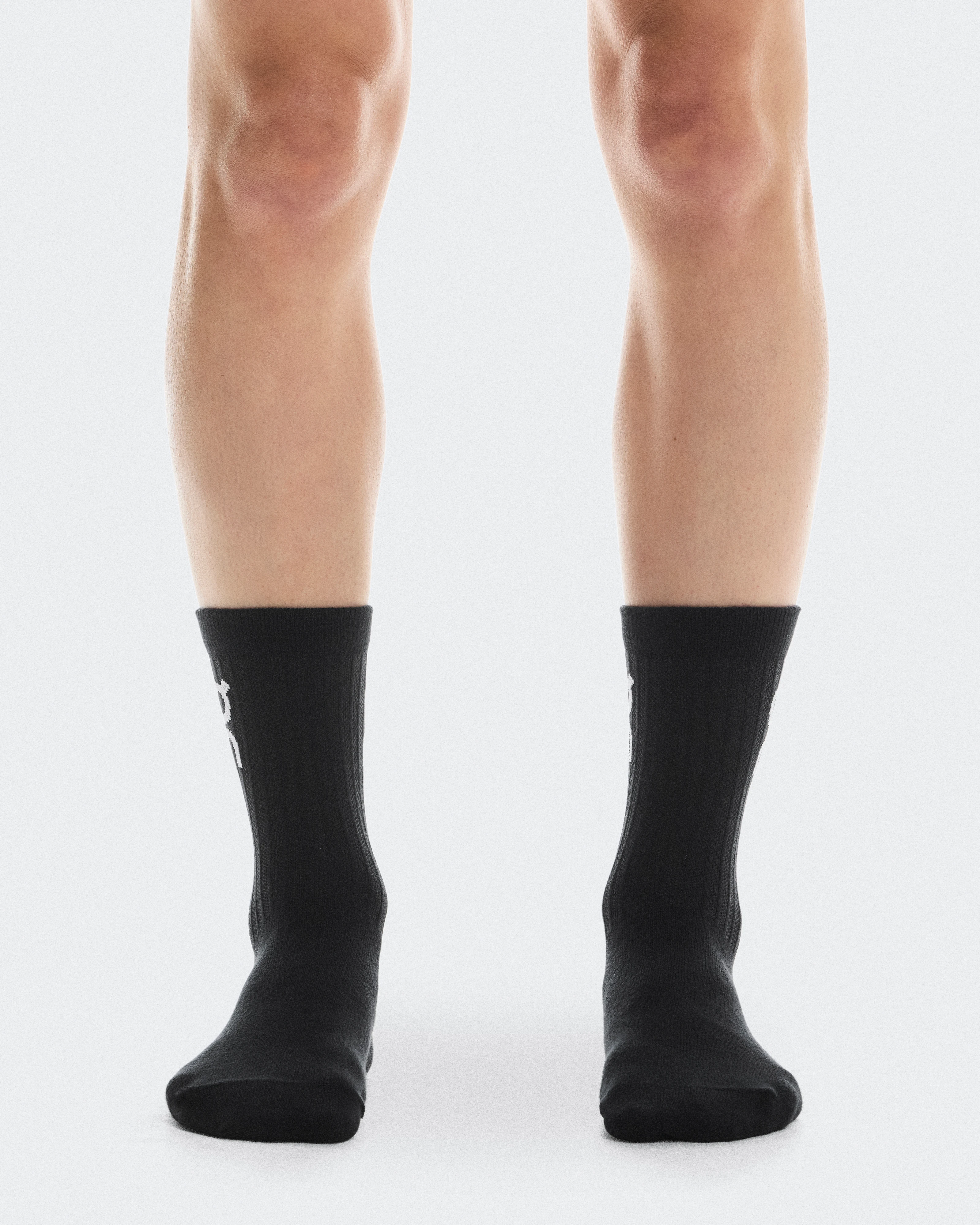 On Logo Sock High 3P Black Unisex Socks
