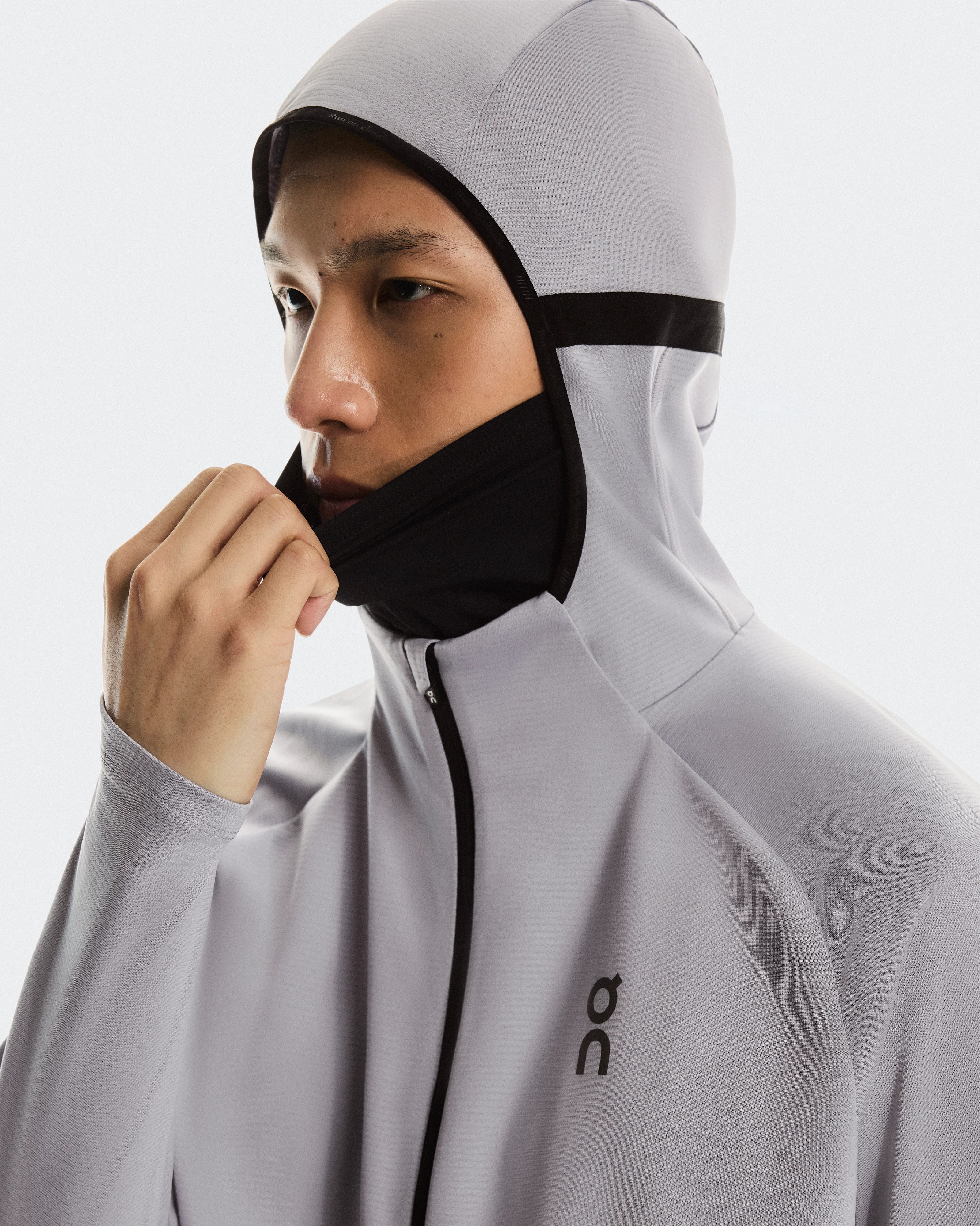 On Climate Zip Hoodie Lilac Men Hoodies and sweatshirts
