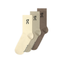 Logo Sock High 3P in Hare/Brume