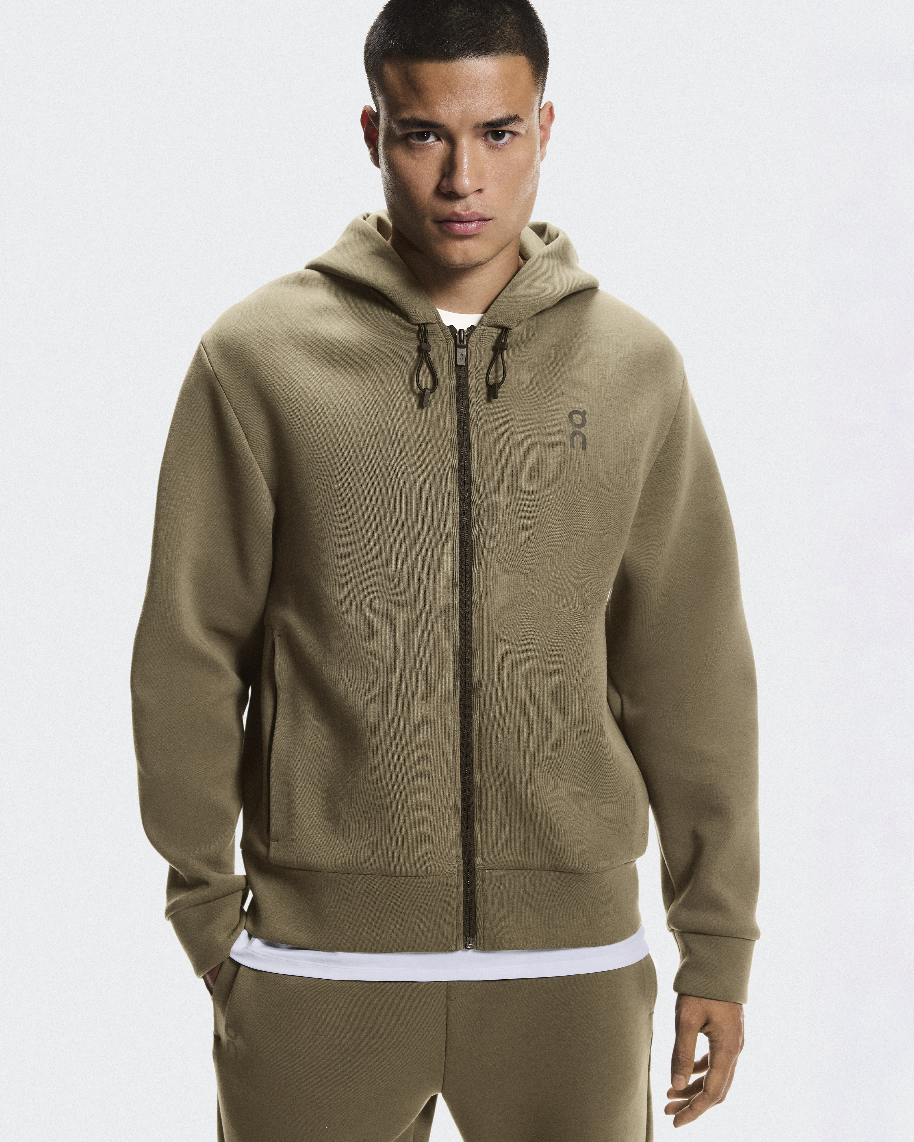 Men's Focus Tech Zip Hoodie | Green | On United States