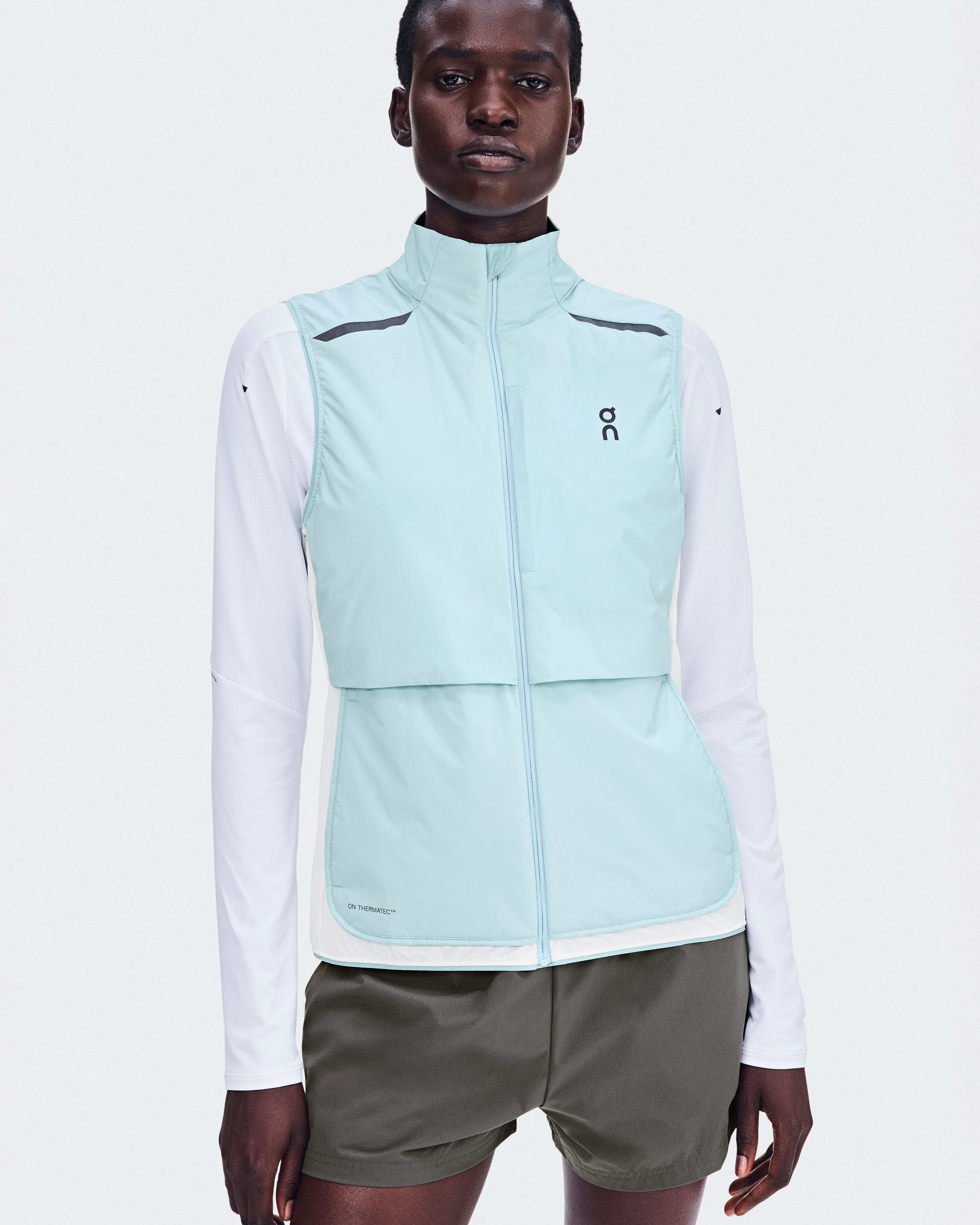 On Weather Vest Brook & Frost Women Jackets