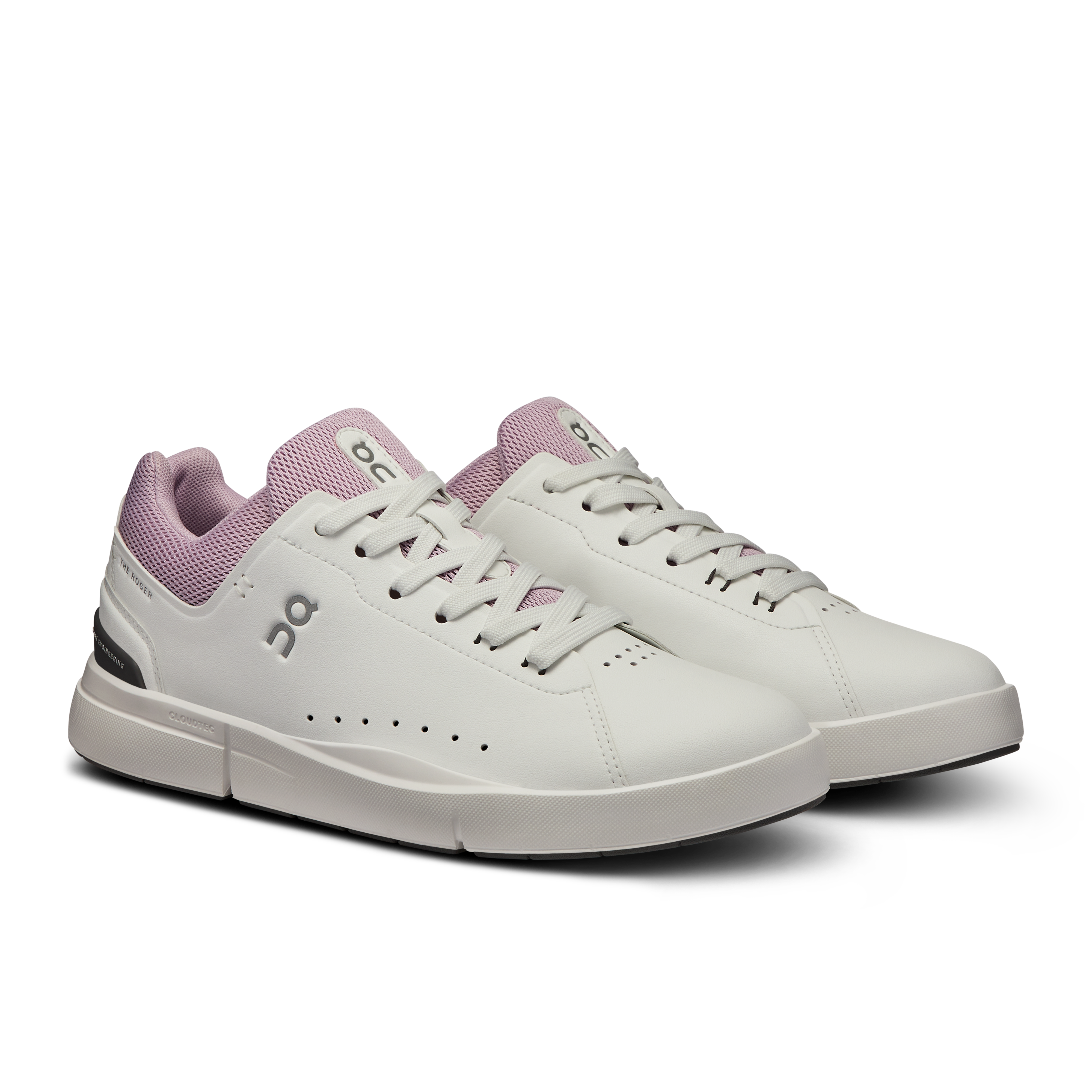 On THE ROGER Advantage White & Aster Women Active life Shoes