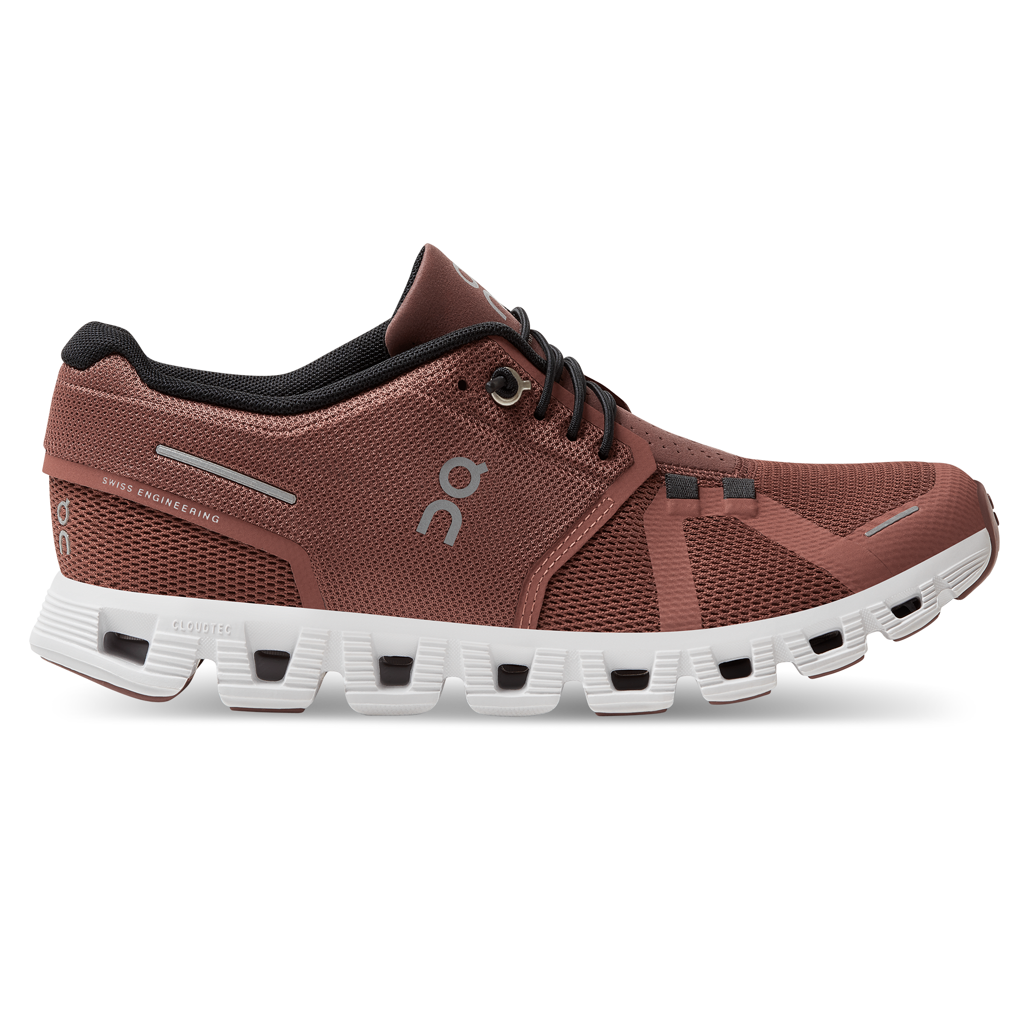 Women's Cloud 5 | Brown & Red | On Canada