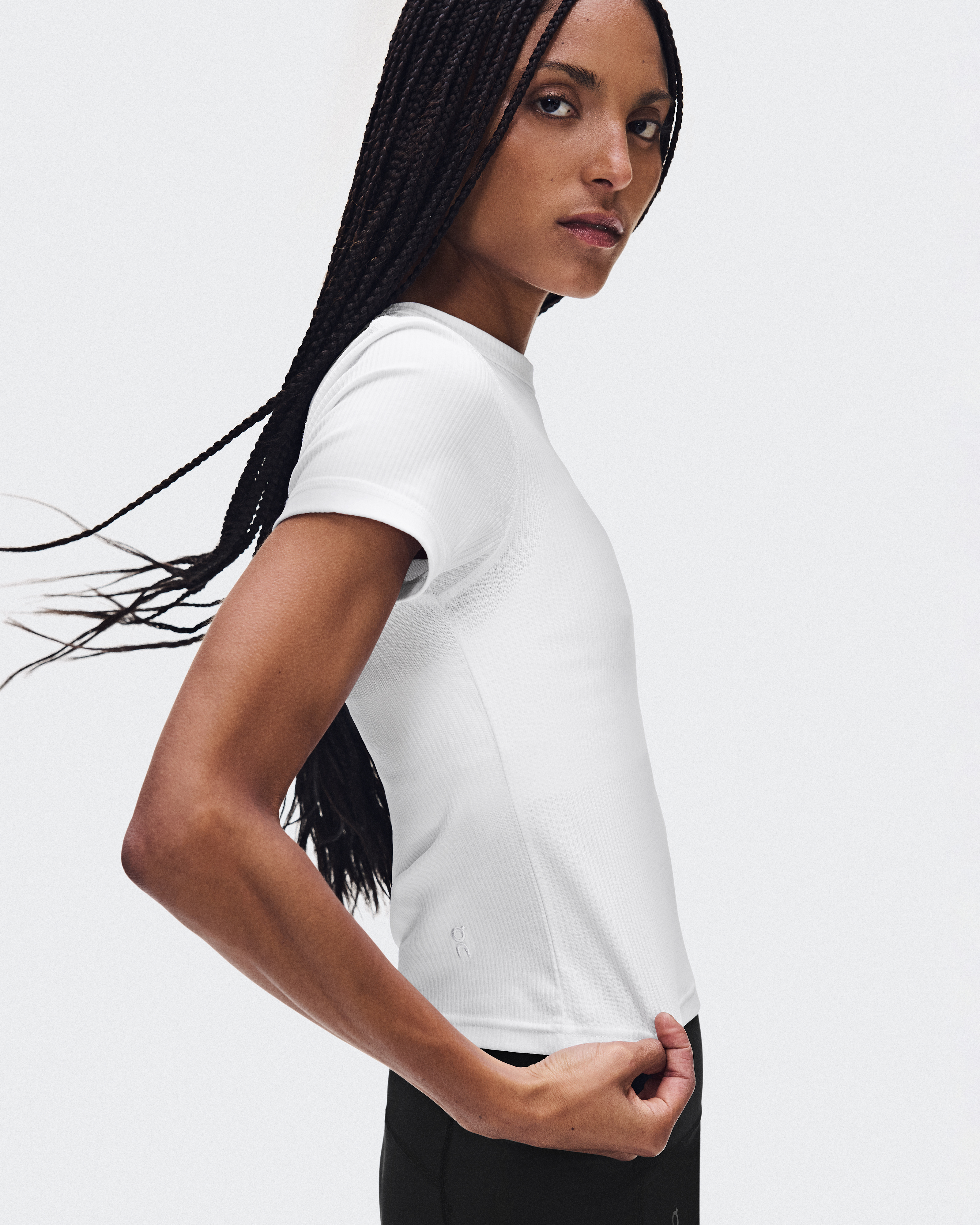 Women's All-Day Ribbed T-Shirt | White | On Japan