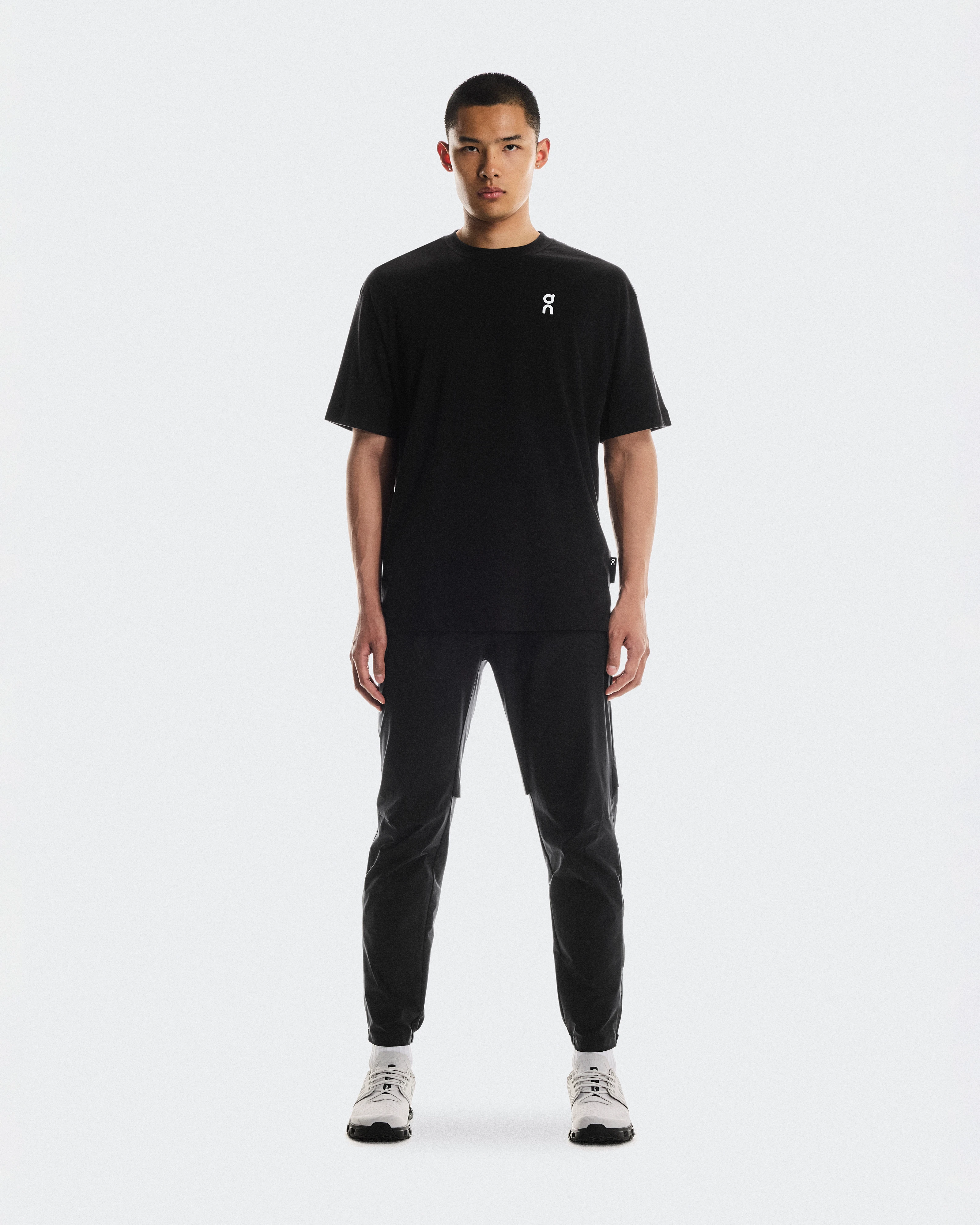On Club T Graphic Black & Olive Men Tops and t-shirts