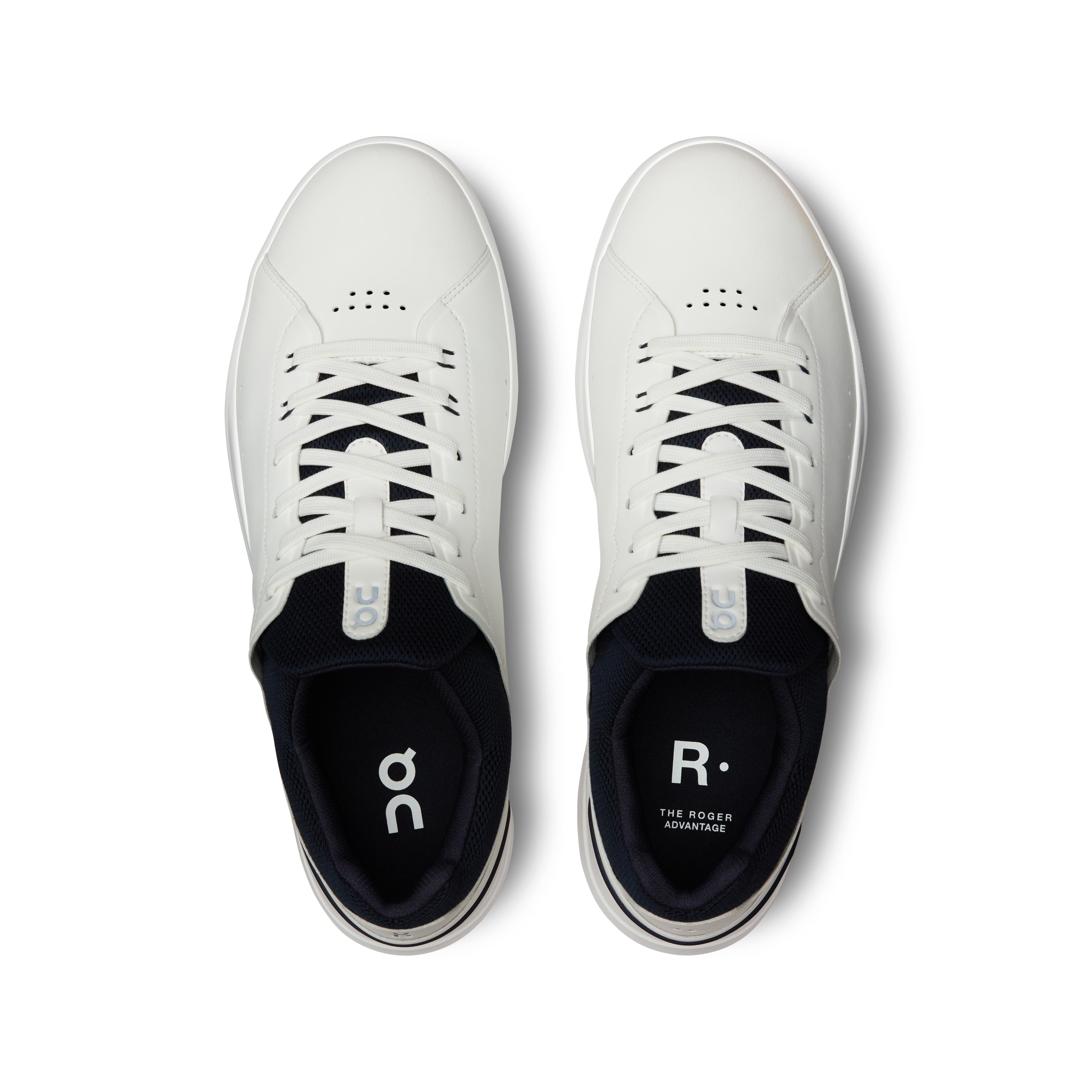 On THE ROGER Advantage White & Midnight Homme Active Life Chaussures