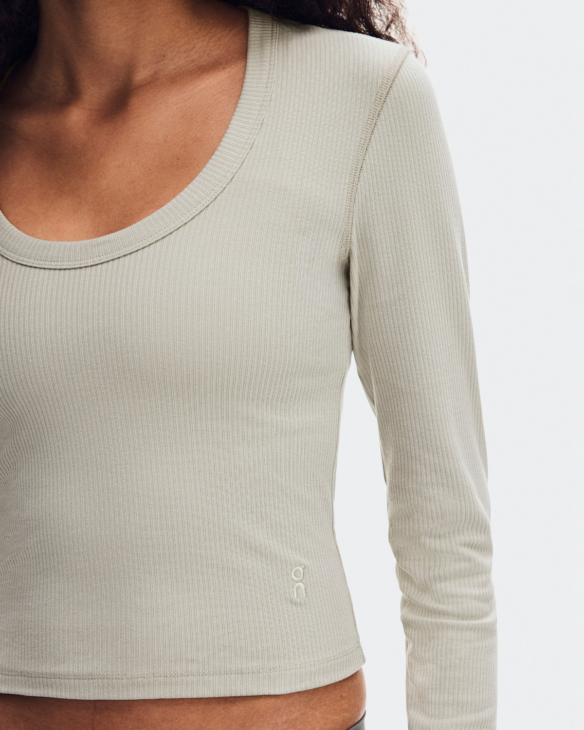 Women's All-Day Ribbed Long-T