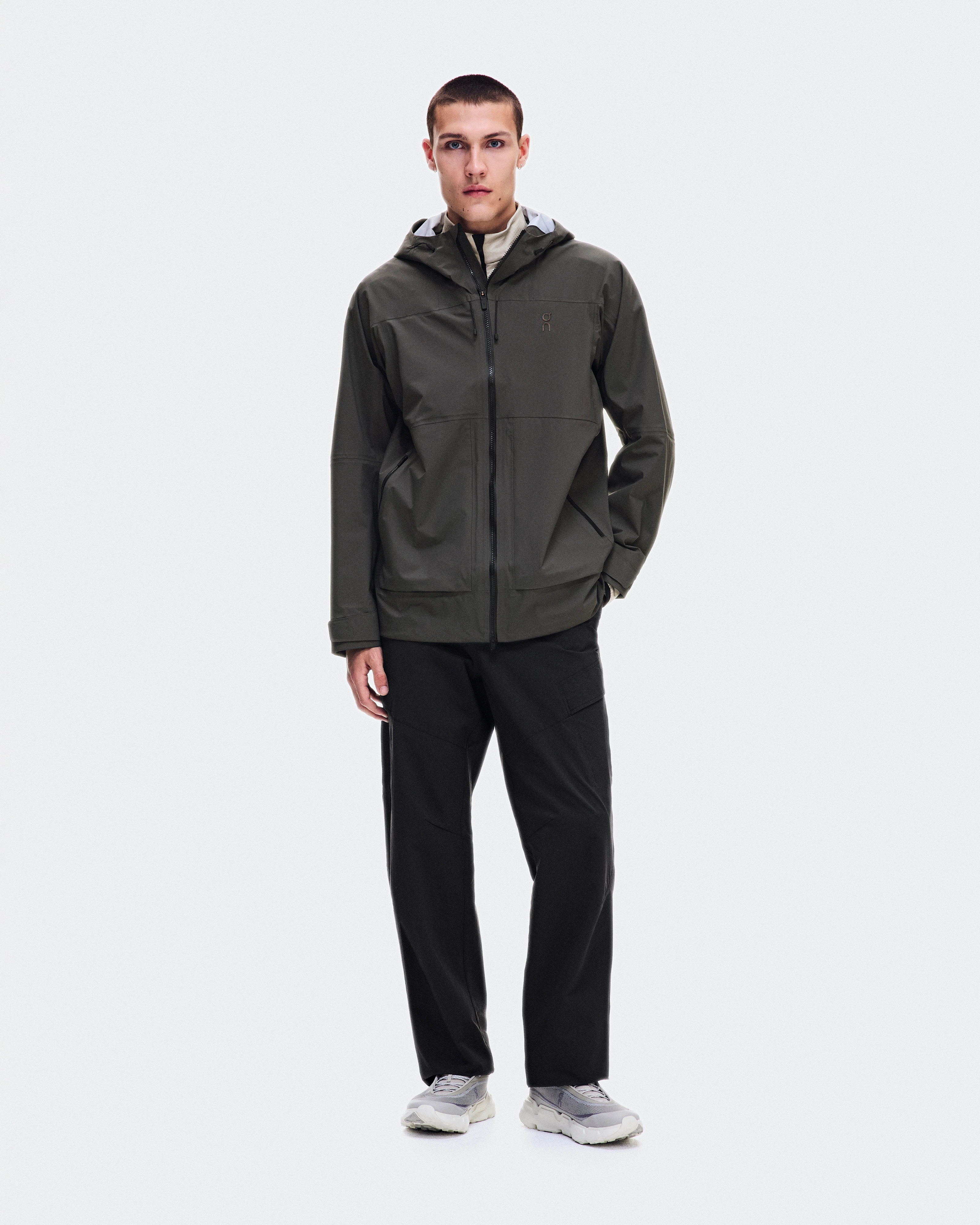 On Ascent Jacket Espresso Masculino Jaquetas