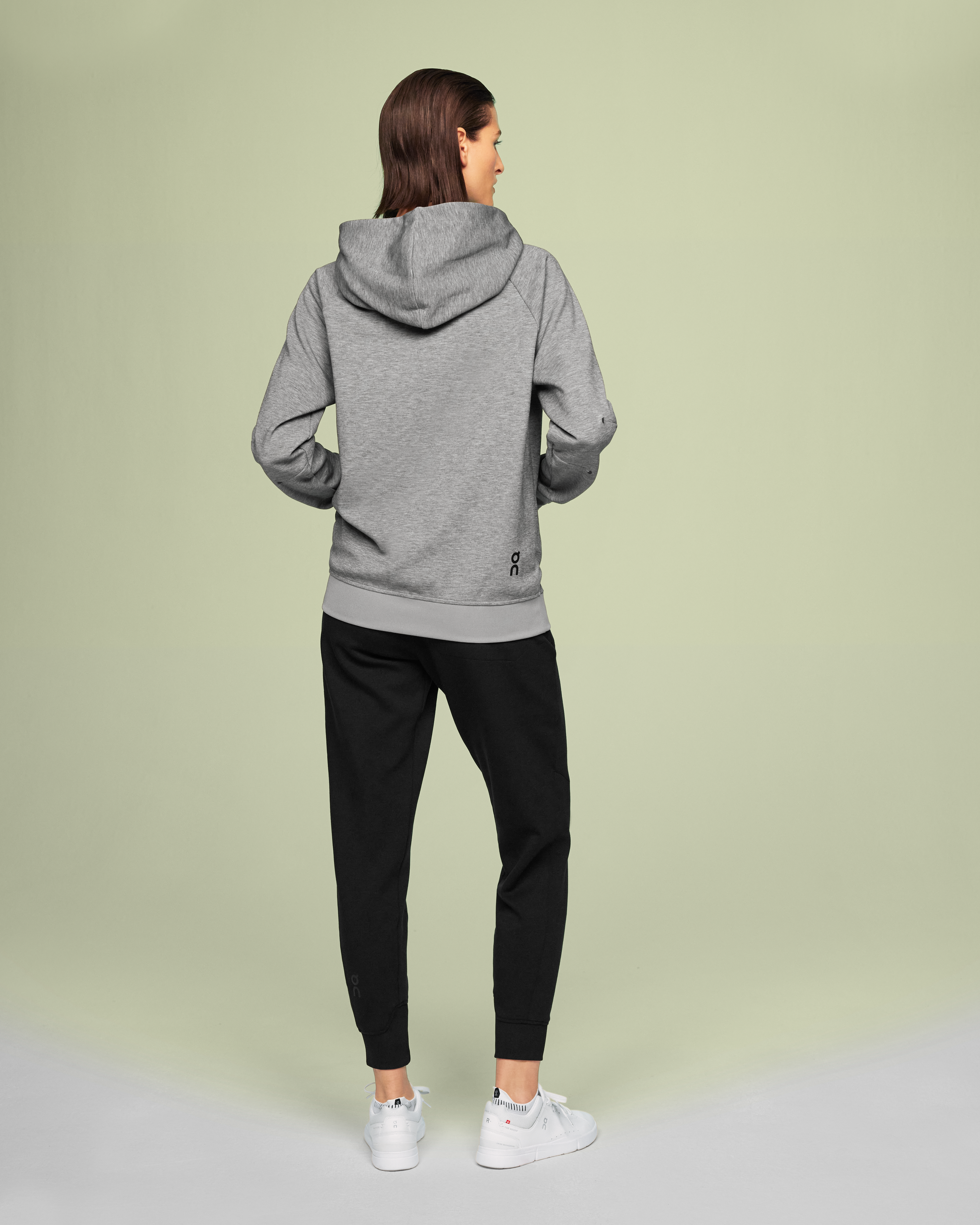 Zipped HoodieWomen / Grey / L