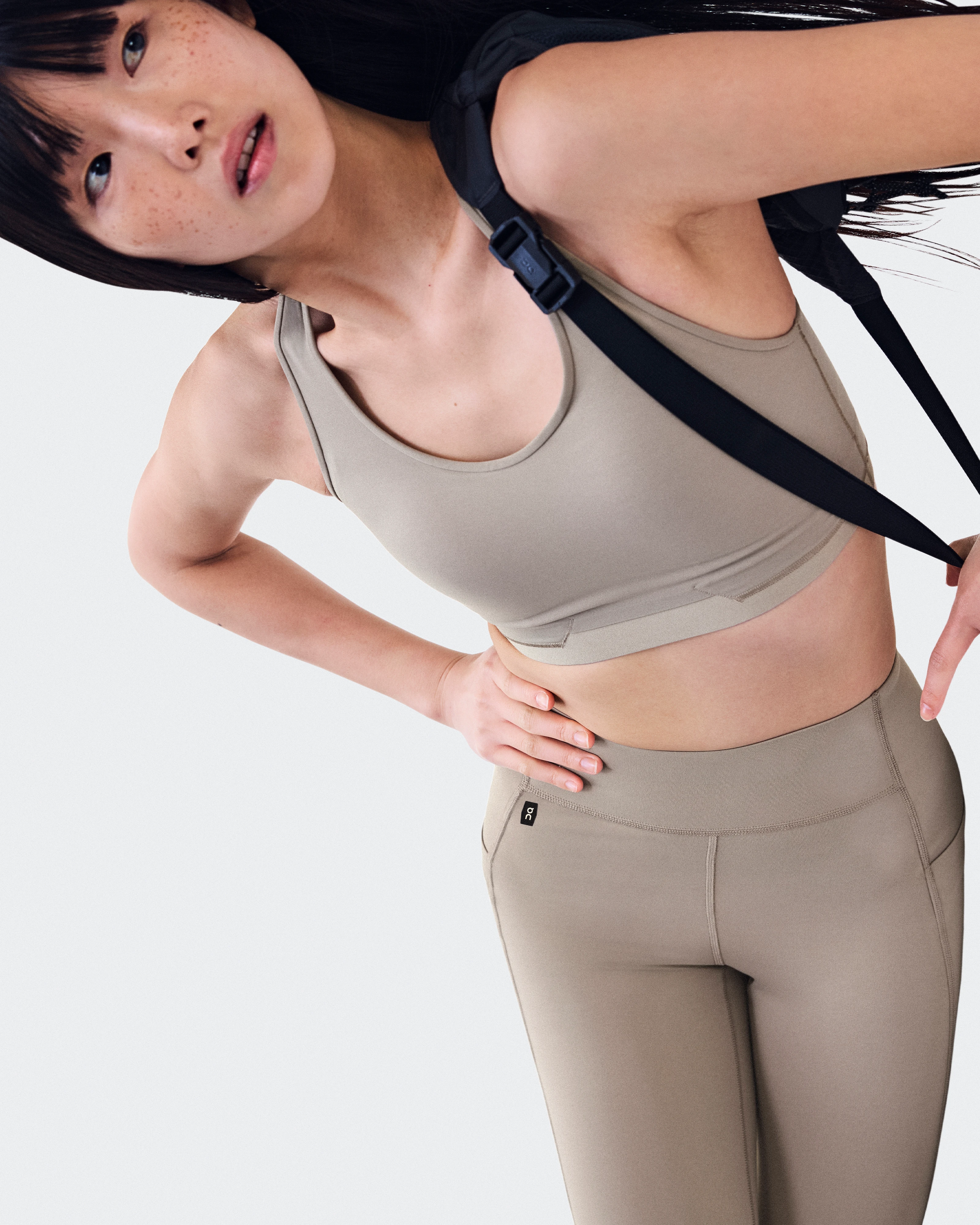 On Train Tights Clay Femme Leggings