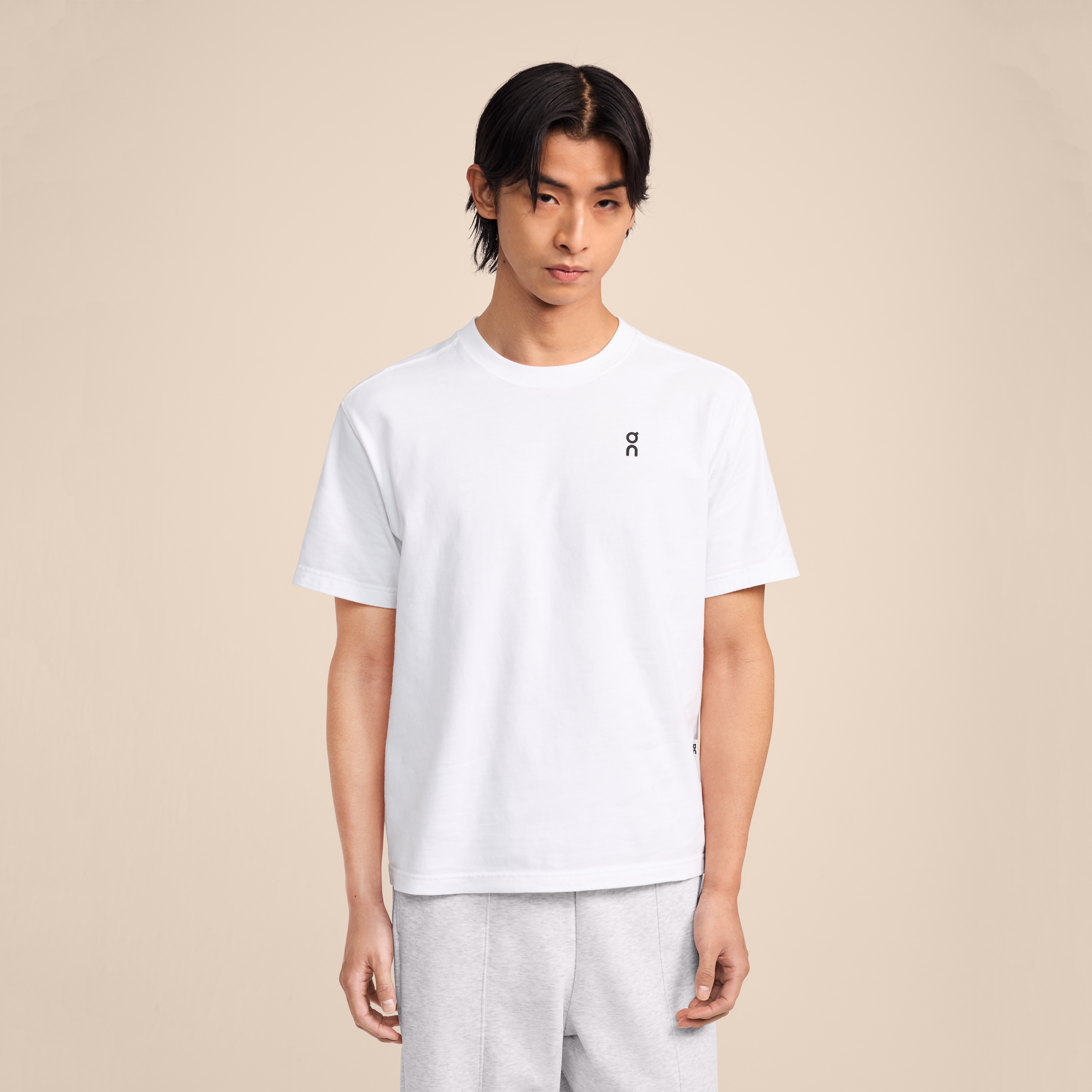 Club-T Graphic Tennis Short-Sleeve Shirt in White