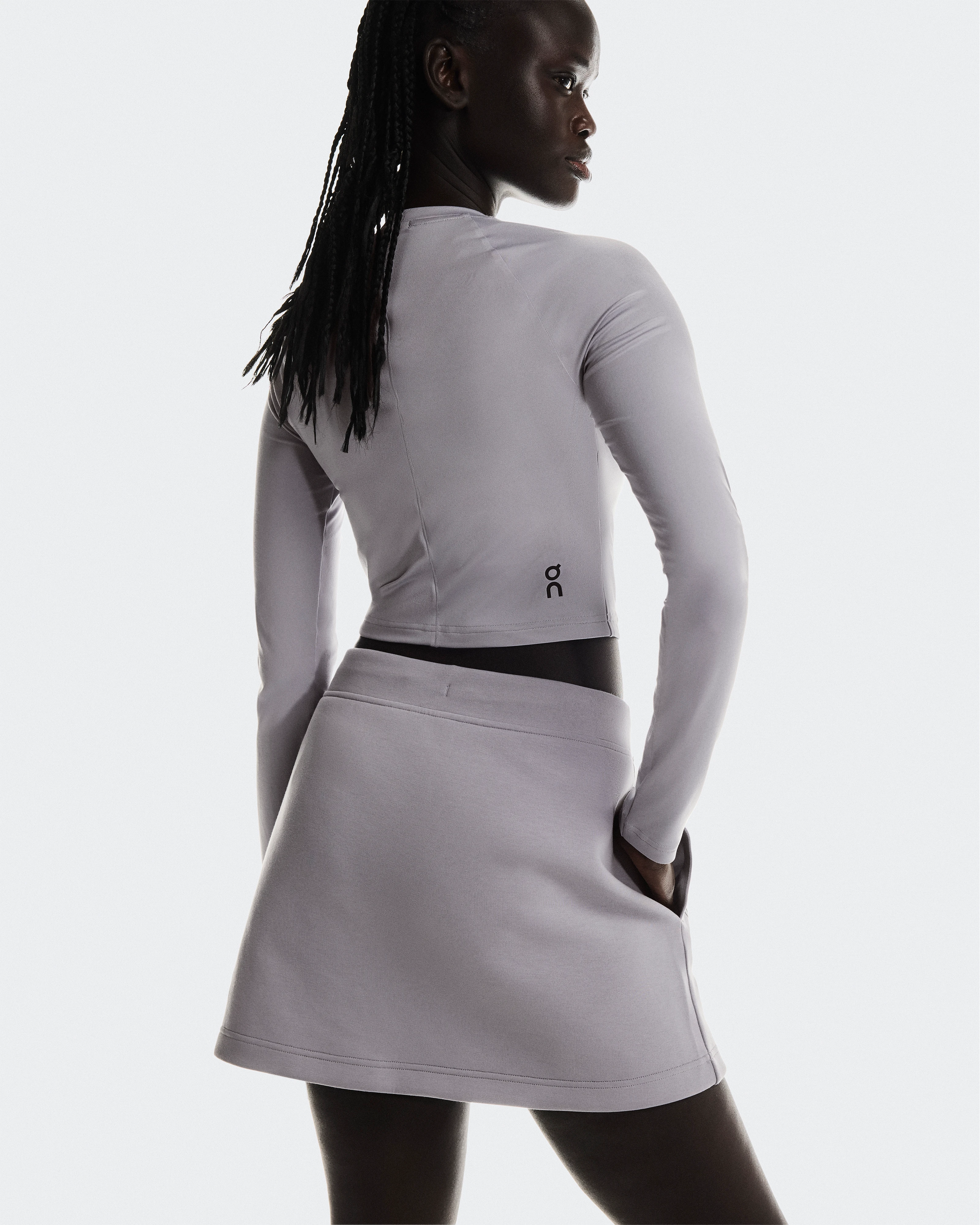 On Focus Tech Skirt Lilac Women Skirts