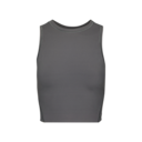 Studio Crop Tank in Rock