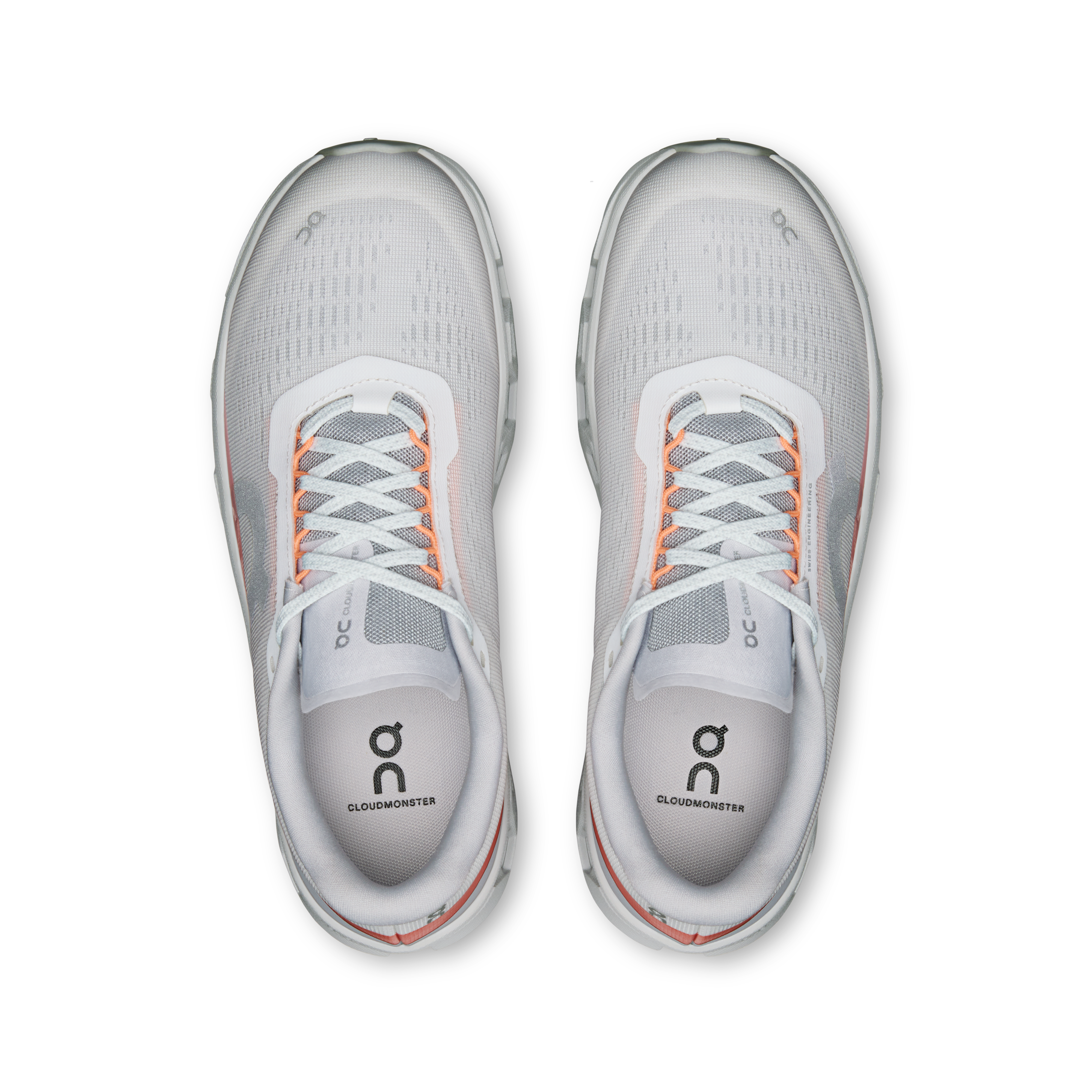 On Cloudmonster 1 White & Glacier Women Active life Shoes