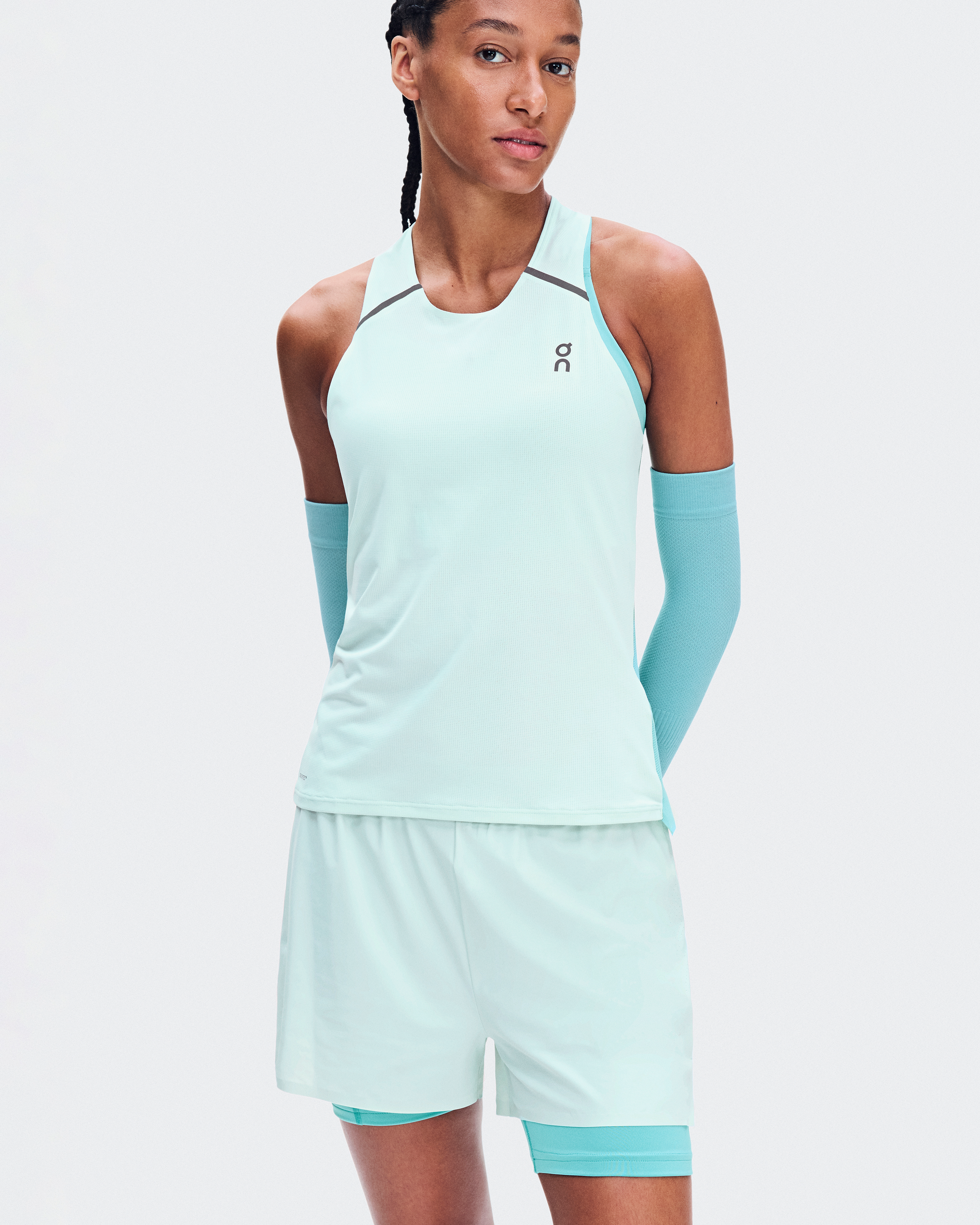 Performance TankWomen / Flurry | Aquamarine / L