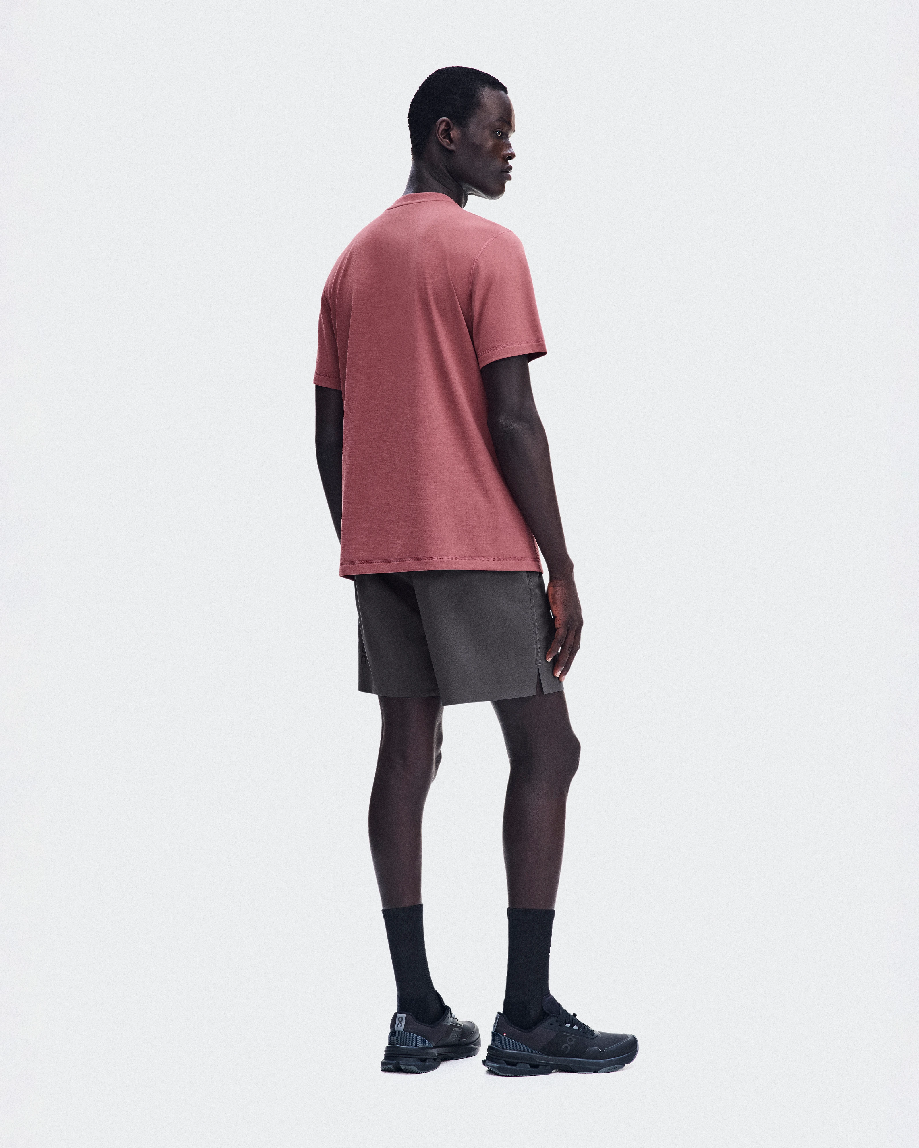 On Train-T Barberry Homme Hauts et t-shirts