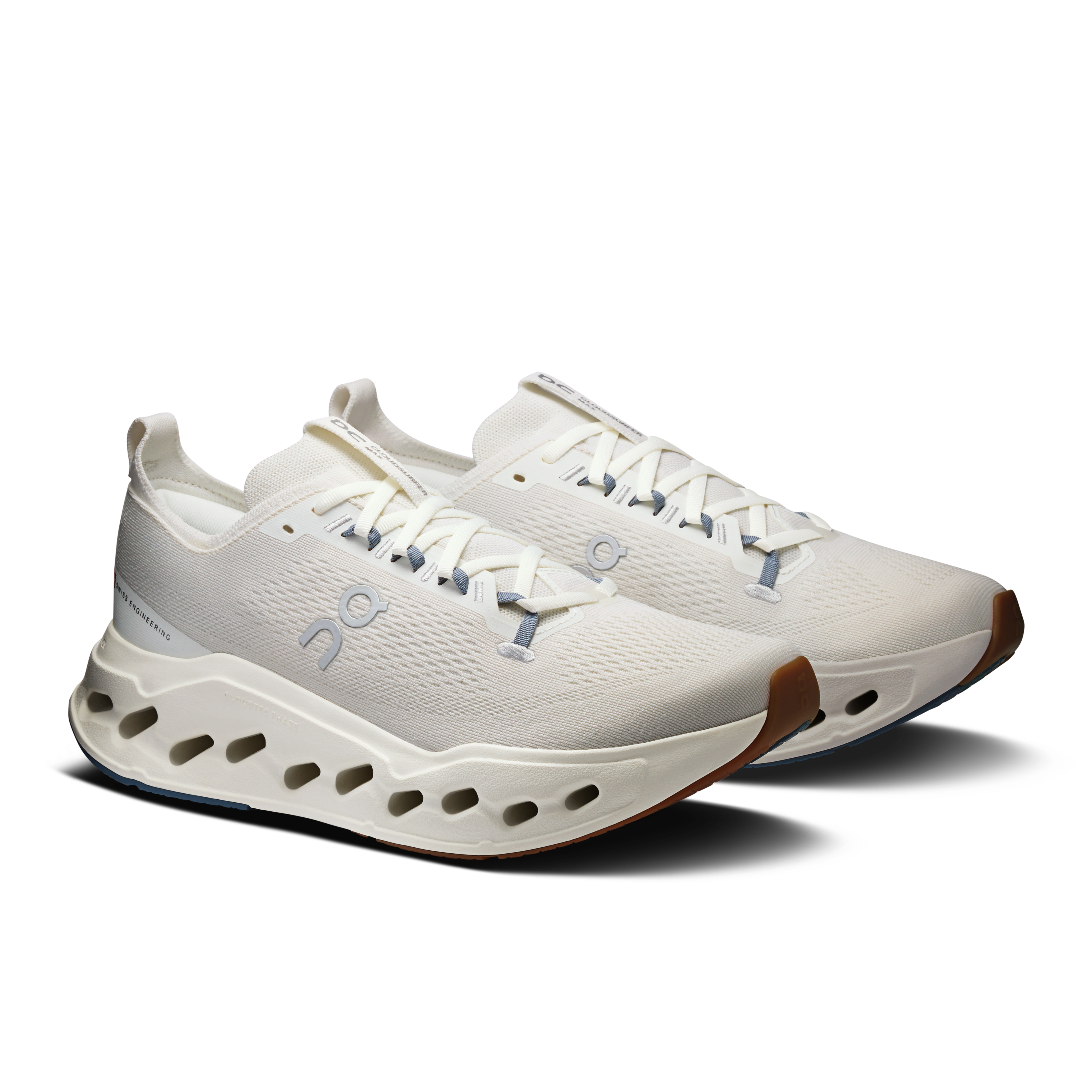 On Cloudsurfer Max Ivory & Steel Homme Running sur route Chaussures