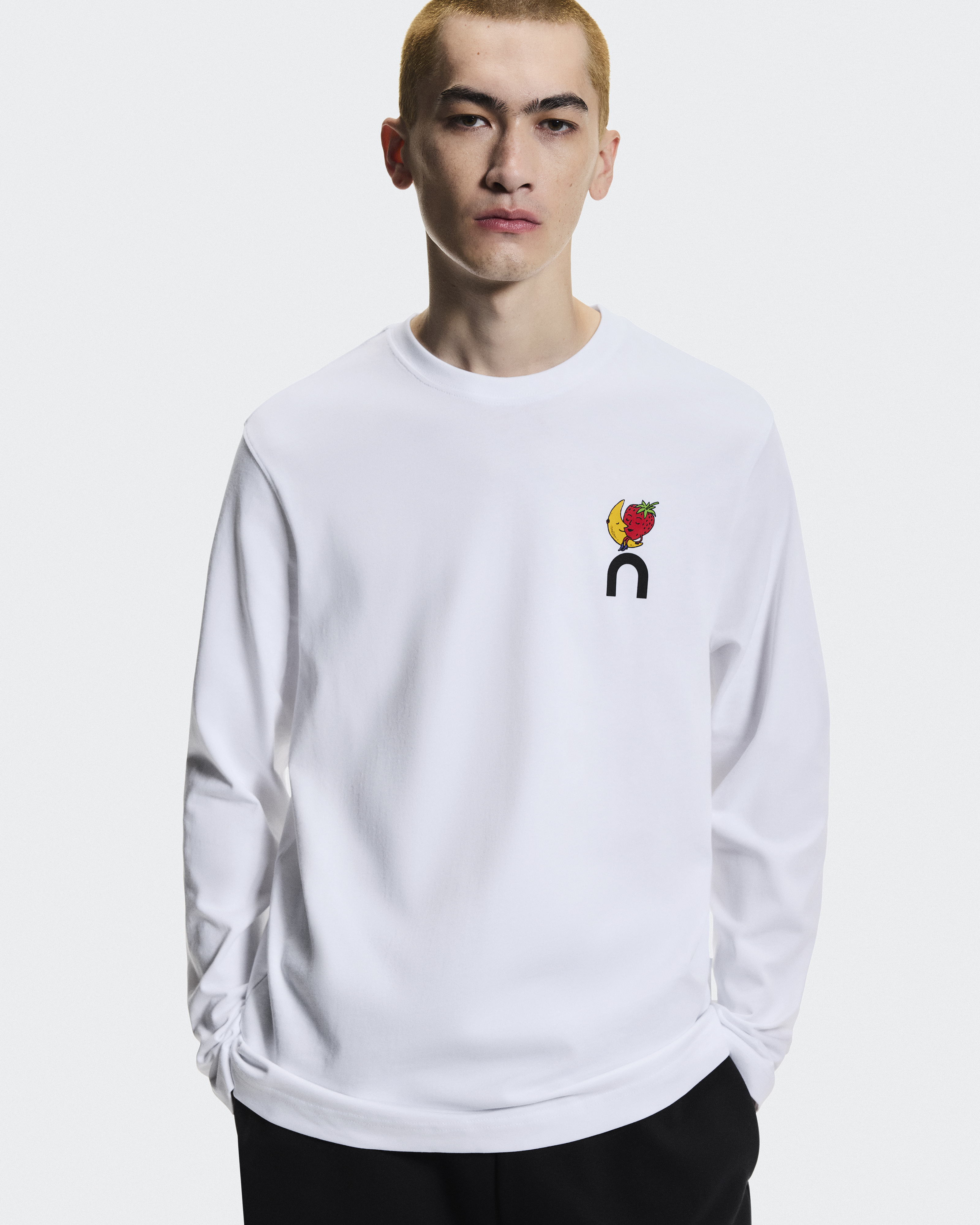 BRIEFING ホワイト 長袖シャツ　L BRIEFING ホワイト 長袖シャツ L