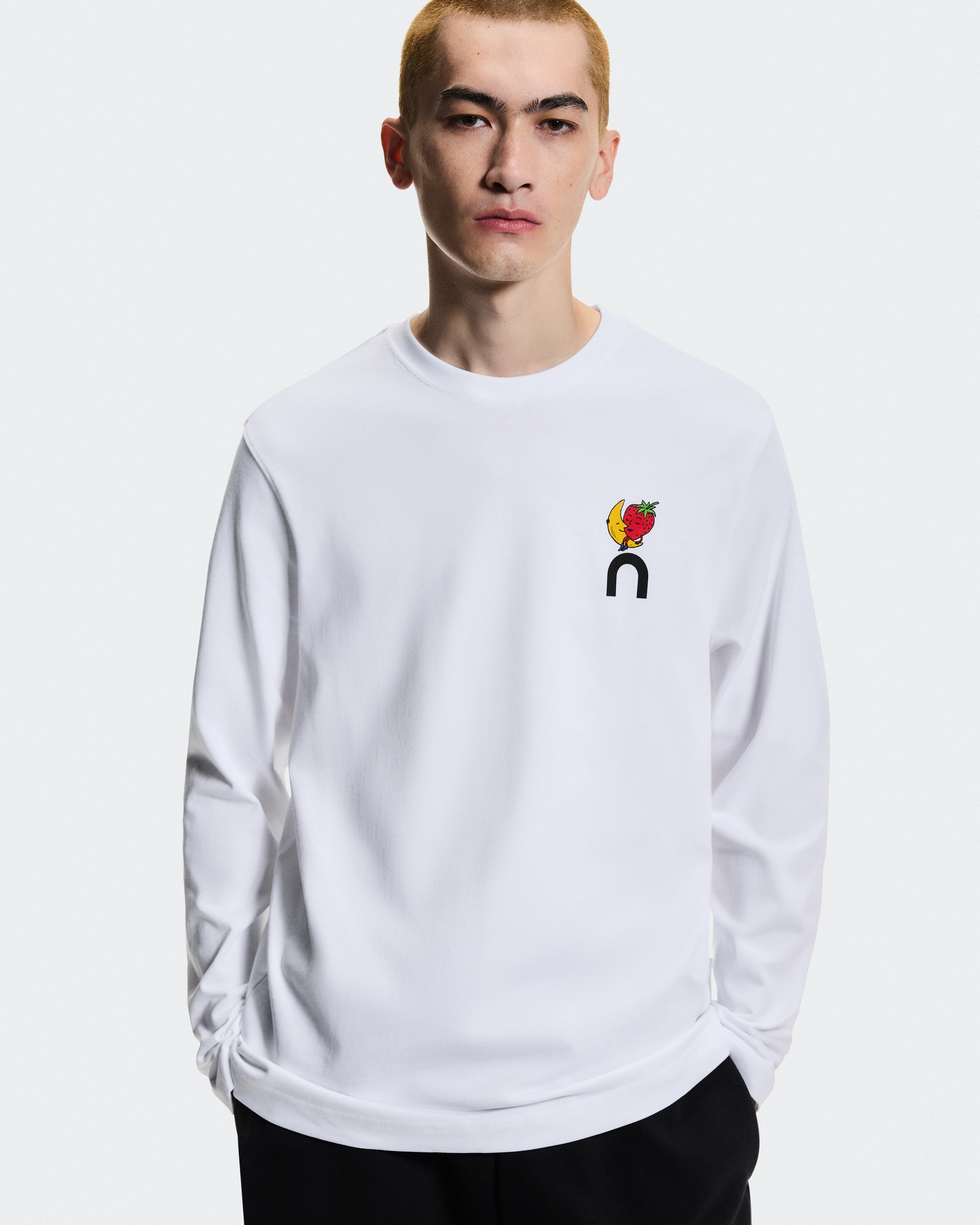 On Long-T SHF White Unisex Tops and t-shirts