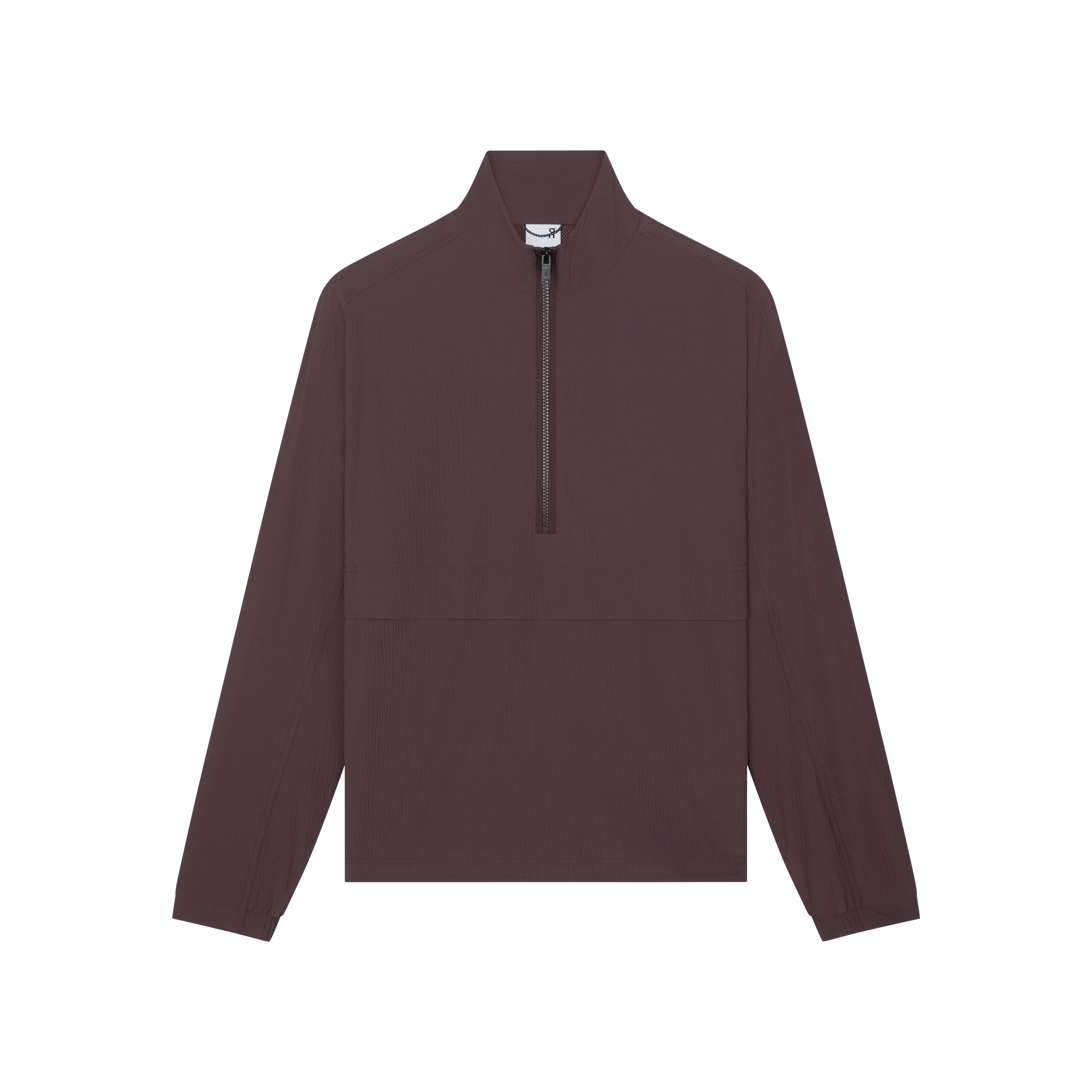 Courtside 1/2 Zip Eaze Hoodie in Mulberry