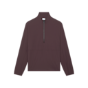 Courtside 1/2 Zip Eaze Hoodie in Mulberry