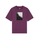 Club-T Swing Short-Sleeve Shirt in Cassis
