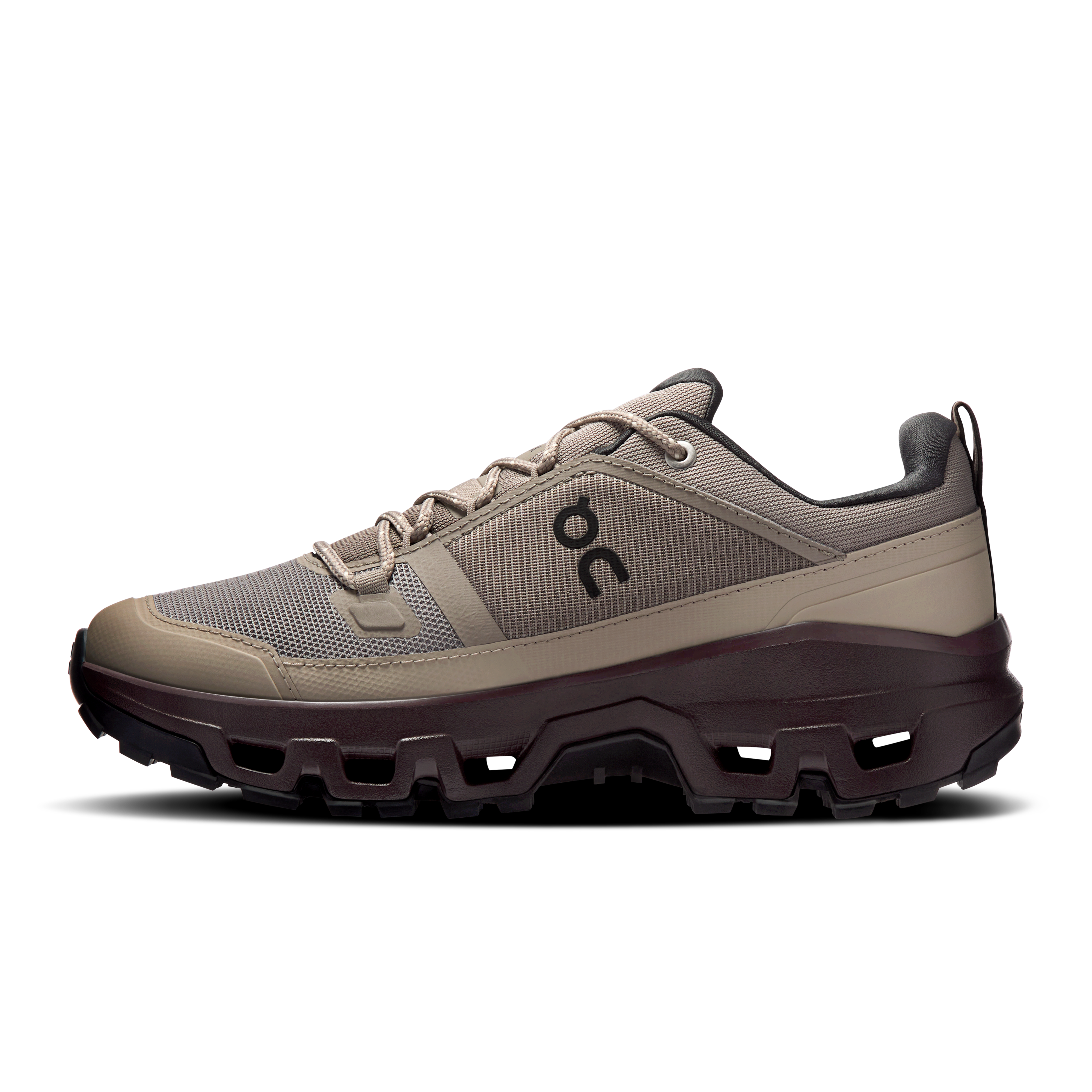 On Cloudrock Low Waterproof Cinder & Ox Women Hiking Shoes