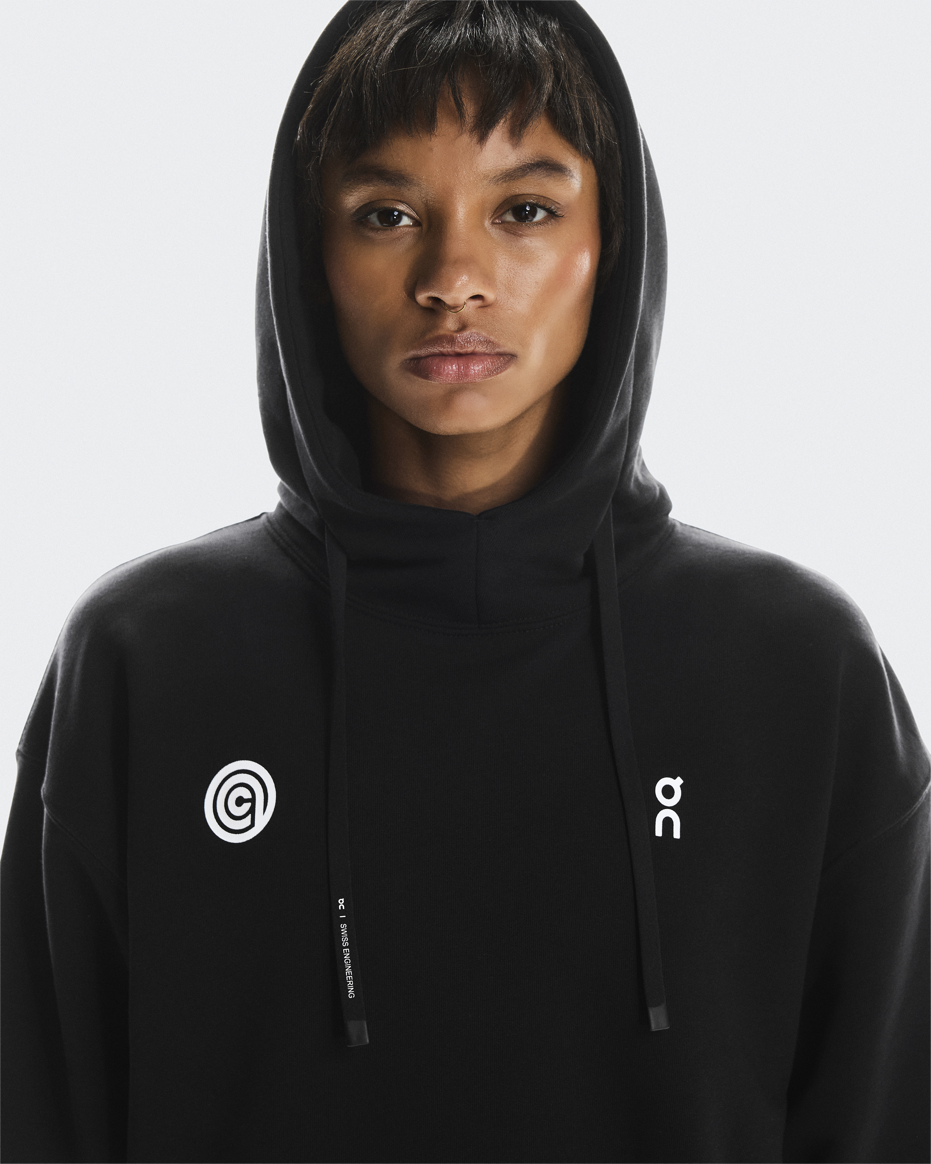 完売品【美品】OAF HOODIE JERSEY TOP BLACK Allwear Organic Half-Zip Hoodie