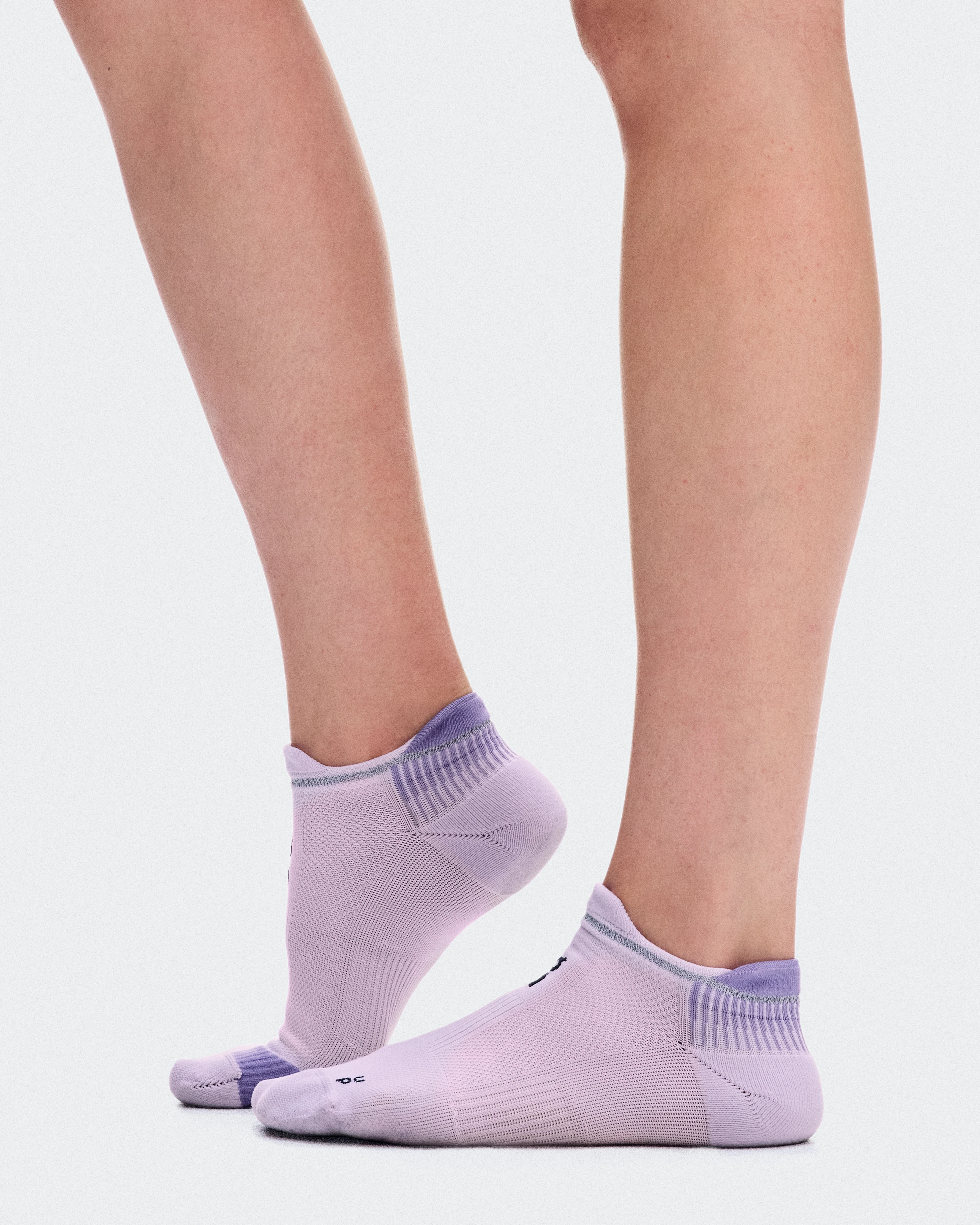 On Performance Run Sock Low Foxglove & Mallow Unisex Socks