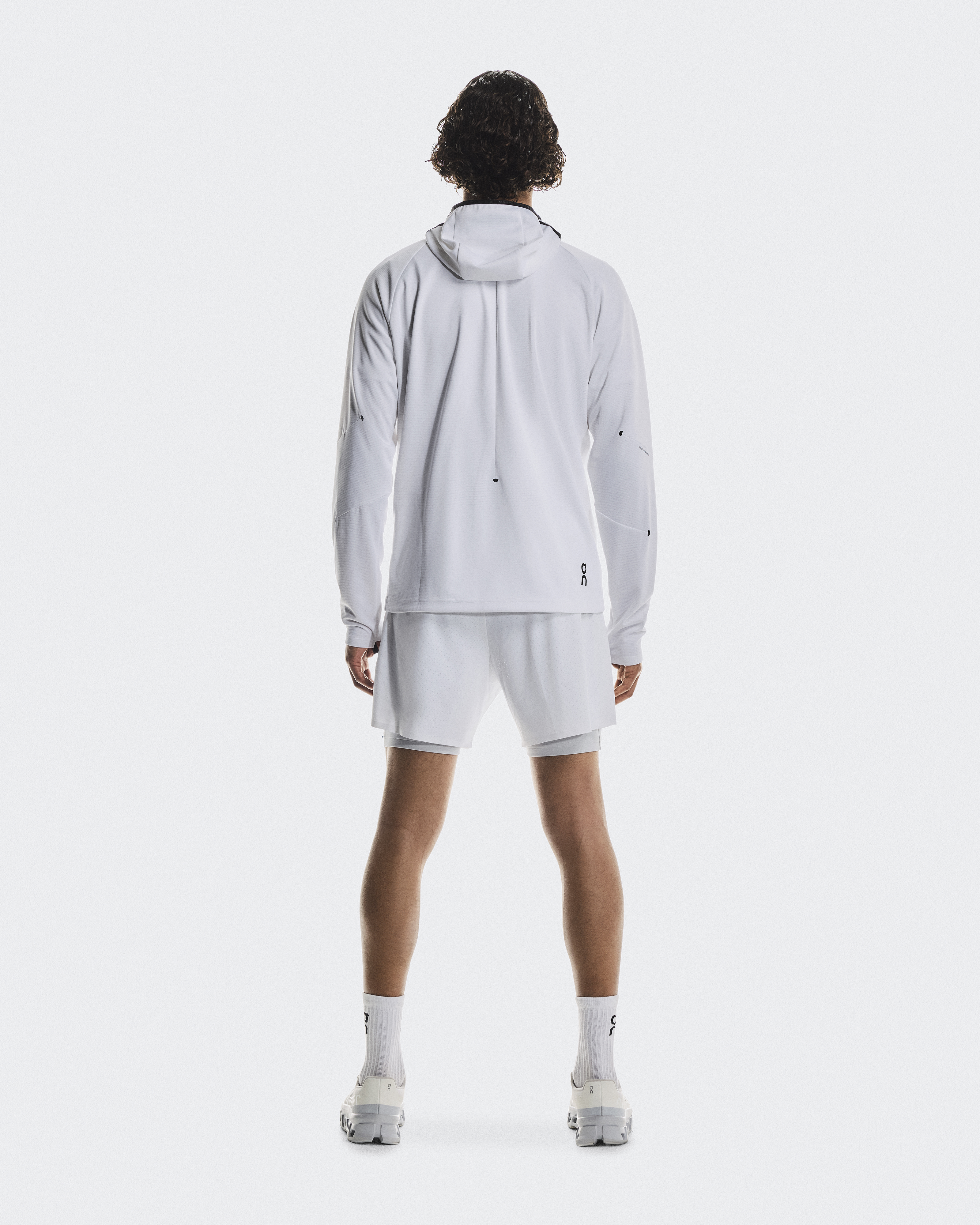 【BAON】Gendio Summer Dot Hood Wind Jumper FERNFLOW x Dr. Bullock Hooded Windbreaker Womens | GOREWEAR