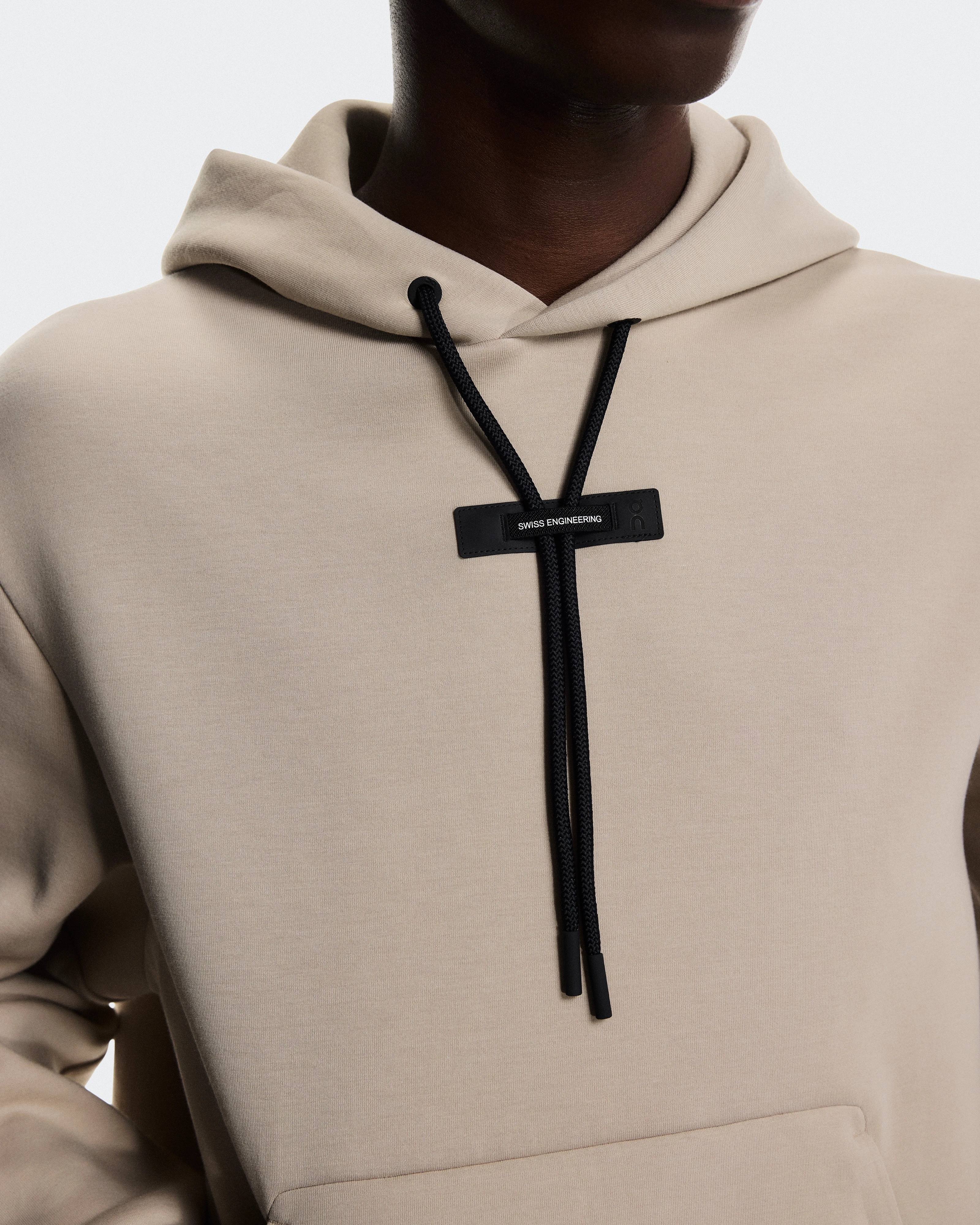 On Focus Tech Hoodie Desert Men Hoodies and sweatshirts