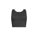 Core 2-in-1 Crop Shirt in Eclipse